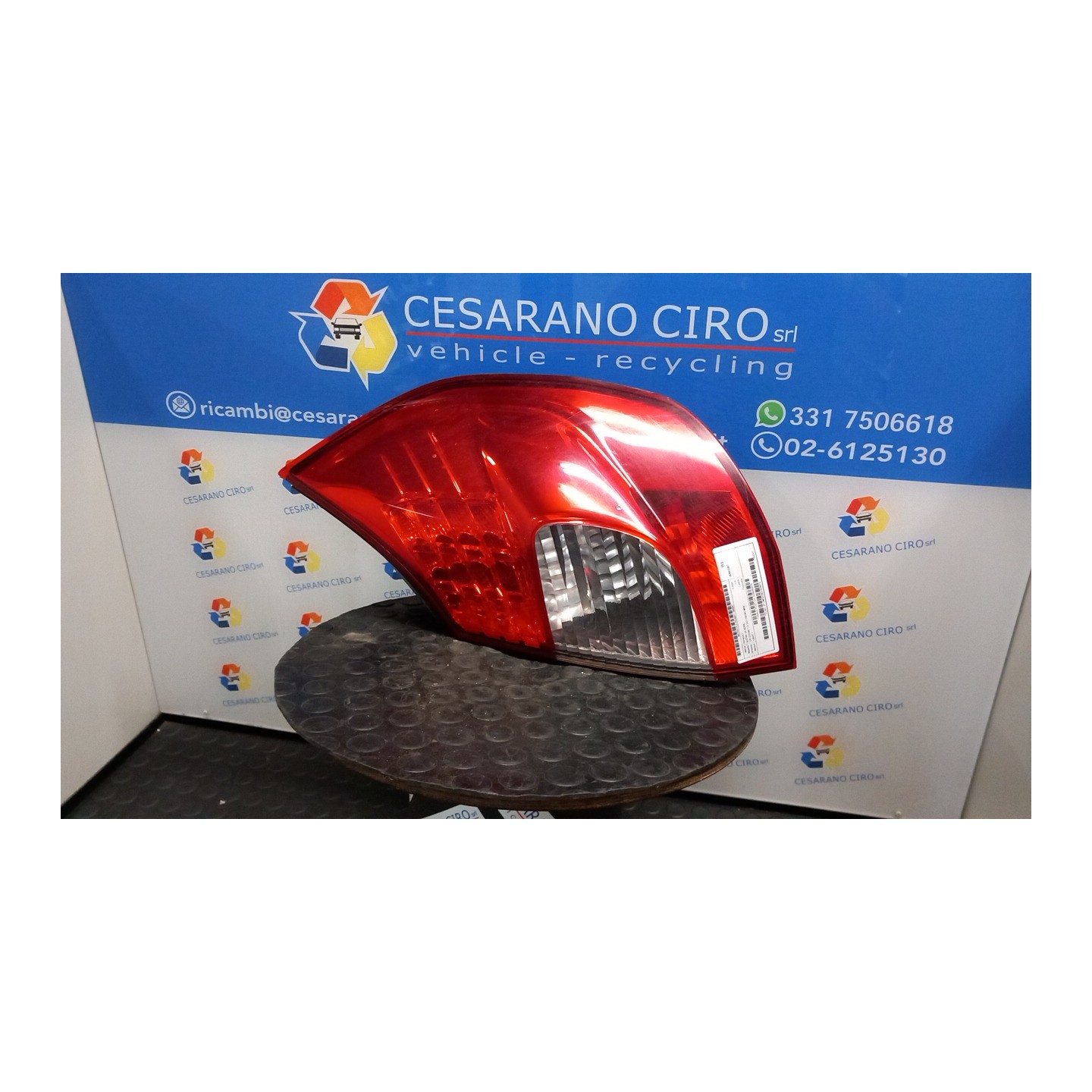 FANALE POST. DX. 087 RENAULT SCENIC 2A SERIE (06/03-08/09) K9KP7 8200493375