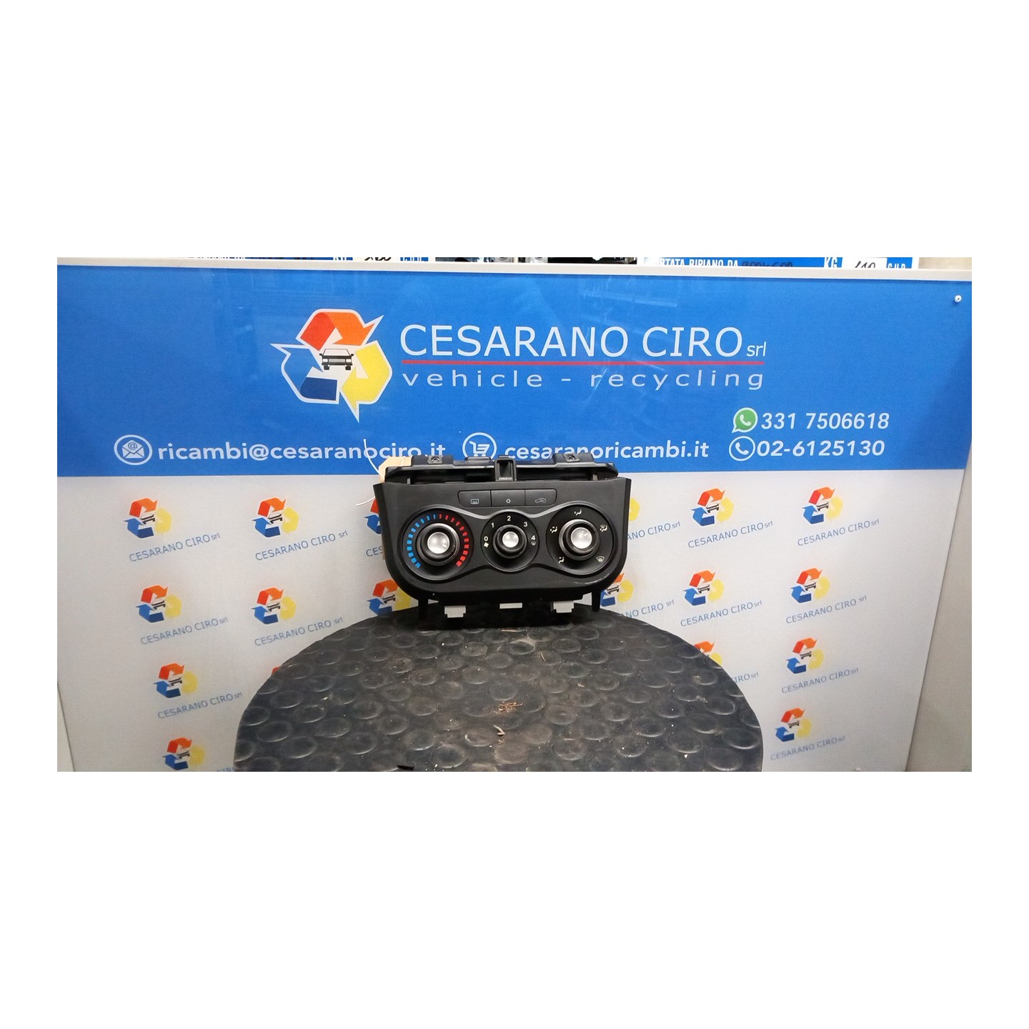 BLOCCO COMANDO CLIMATIZZAZIONE 092 ALFA ROMEO MITO (X6) (06/08-06/11) 955A1000 156101289
