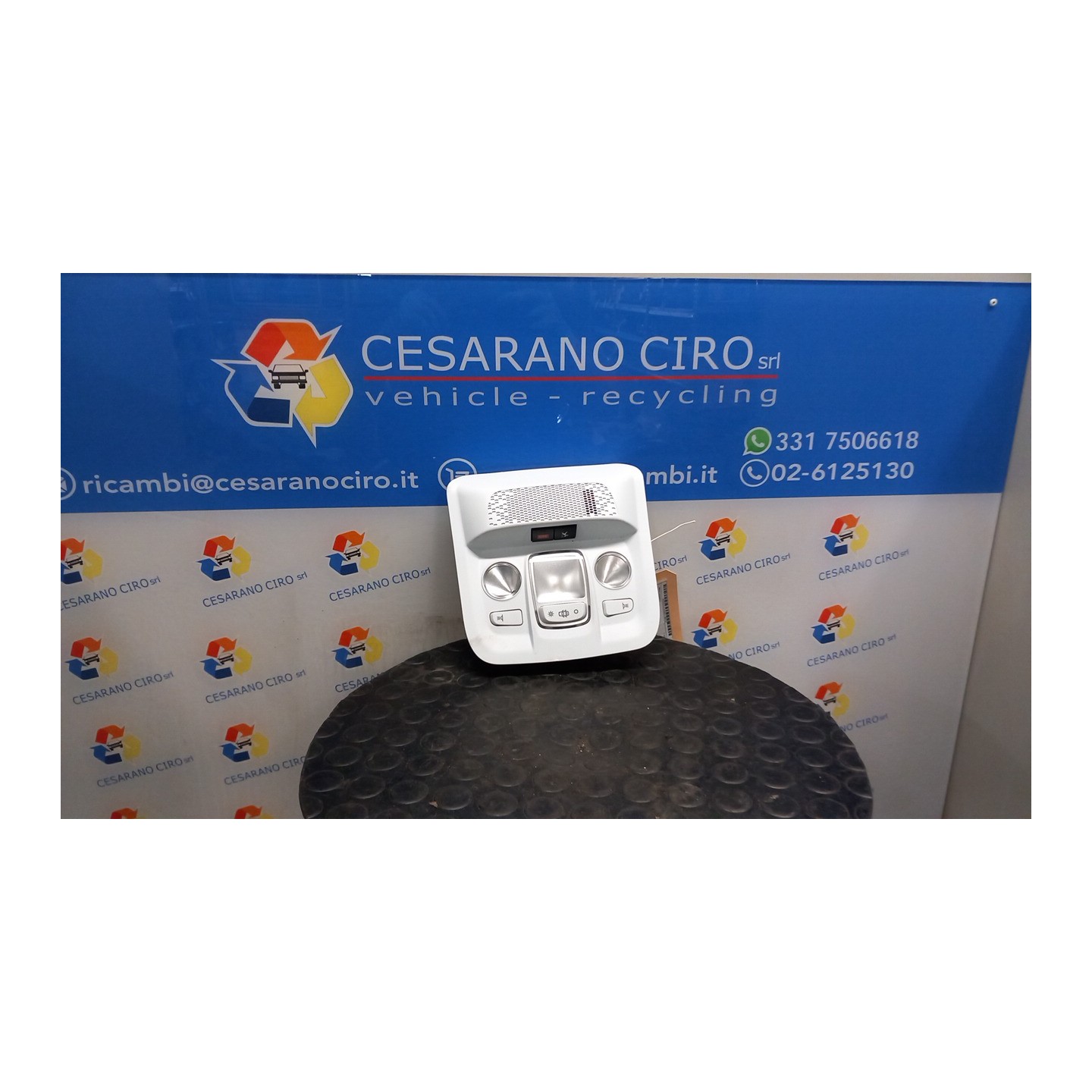 LUCE CORTESIA ANT. TETTO 128 PEUGEOT 2008 (04/16-06/20-) YH01 96754056PR