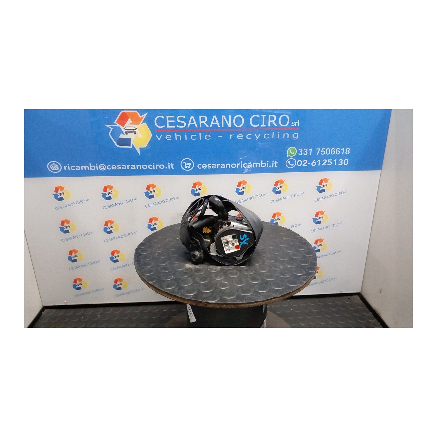 CINTURA DI SICUREZZA ANT. SX. 147 FORD FOCUS (CB8) (02/11-11/15-) T1DB 1706810