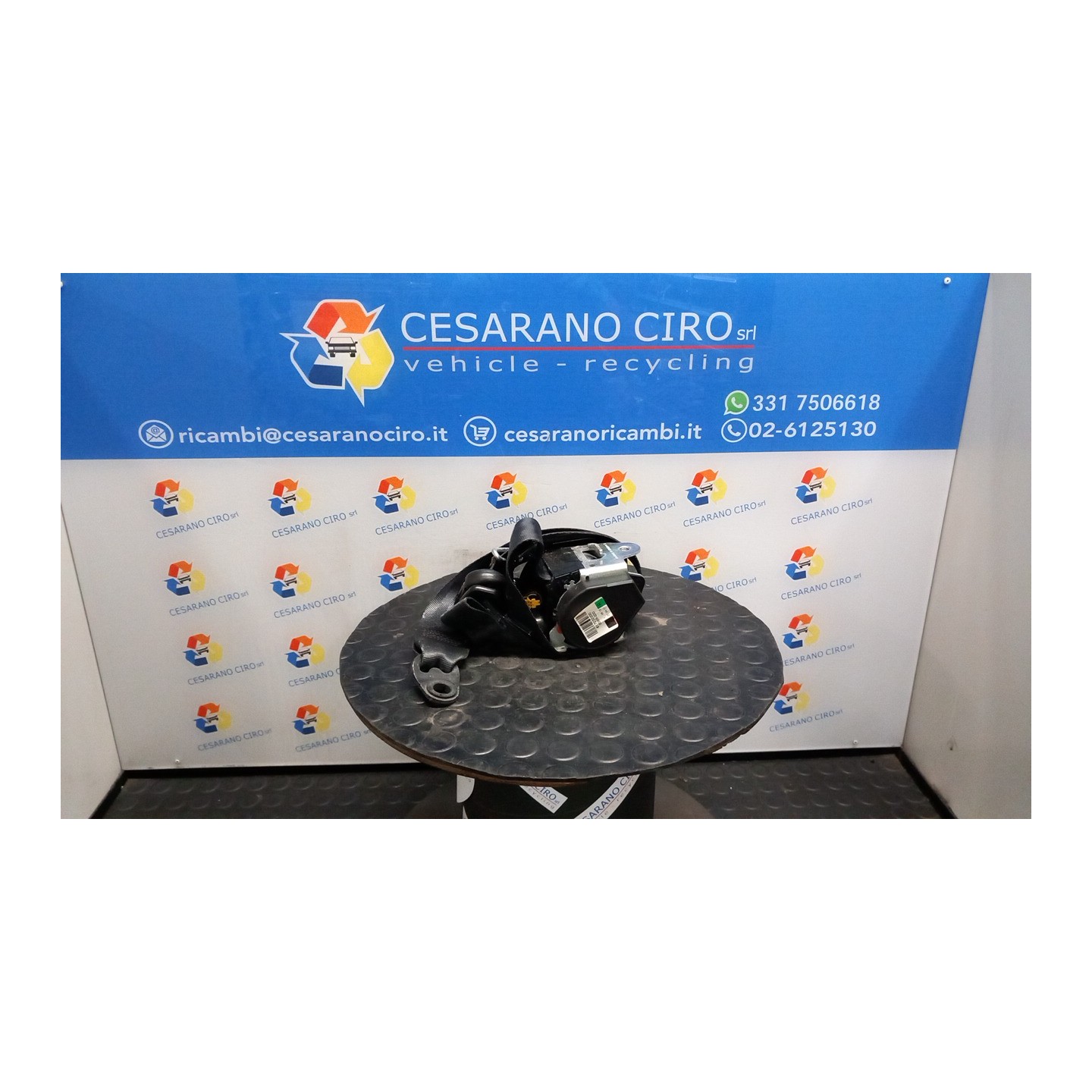 CINTURA DI SICUREZZA ANT. DX. 148 FORD FOCUS (CB8) (02/11-11/15-) T1DB 1706809