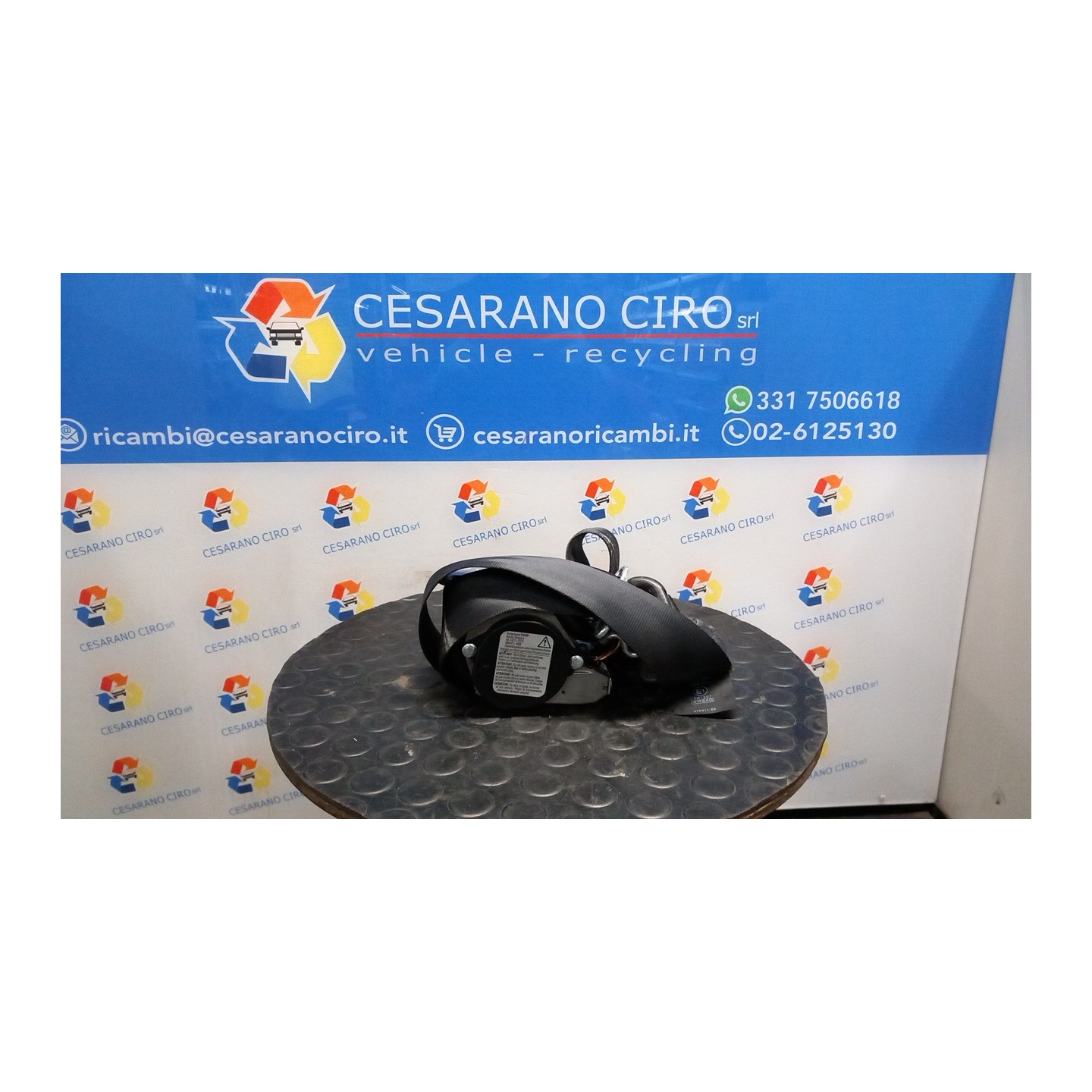CINTURA DI SICUREZZA ANT. DX. 148 FORD FOCUS (CB8) (02/11-11/15-) T1DB 1706809