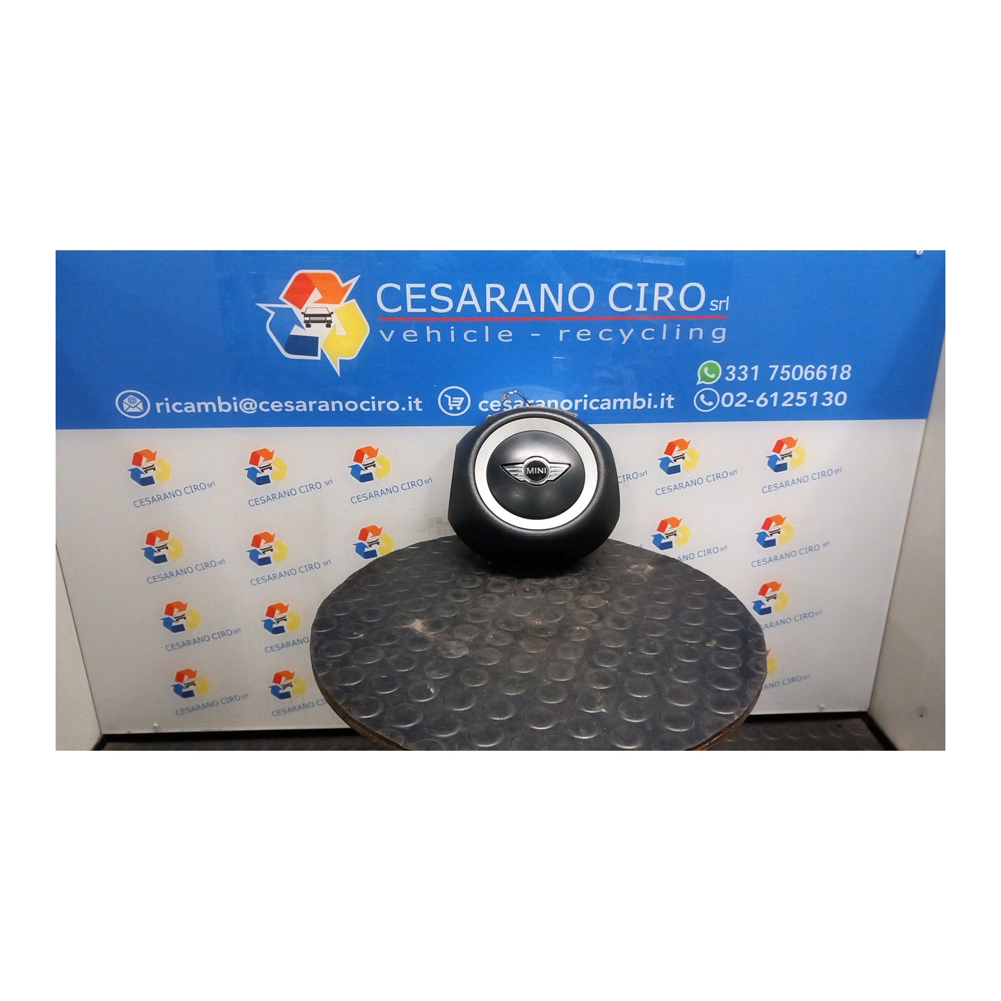 DISPOSITIVO AIRBAG LATO GUIDA 007 MINI MINI (R56) (08/06-08/10) N12B14A 32302757663