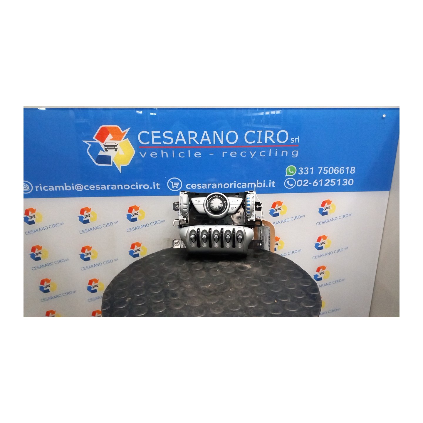 BLOCCO COMANDO CLIMATIZZAZIONE 013 MINI MINI (R56) (08/06-08/10) N12B14A 64113454856