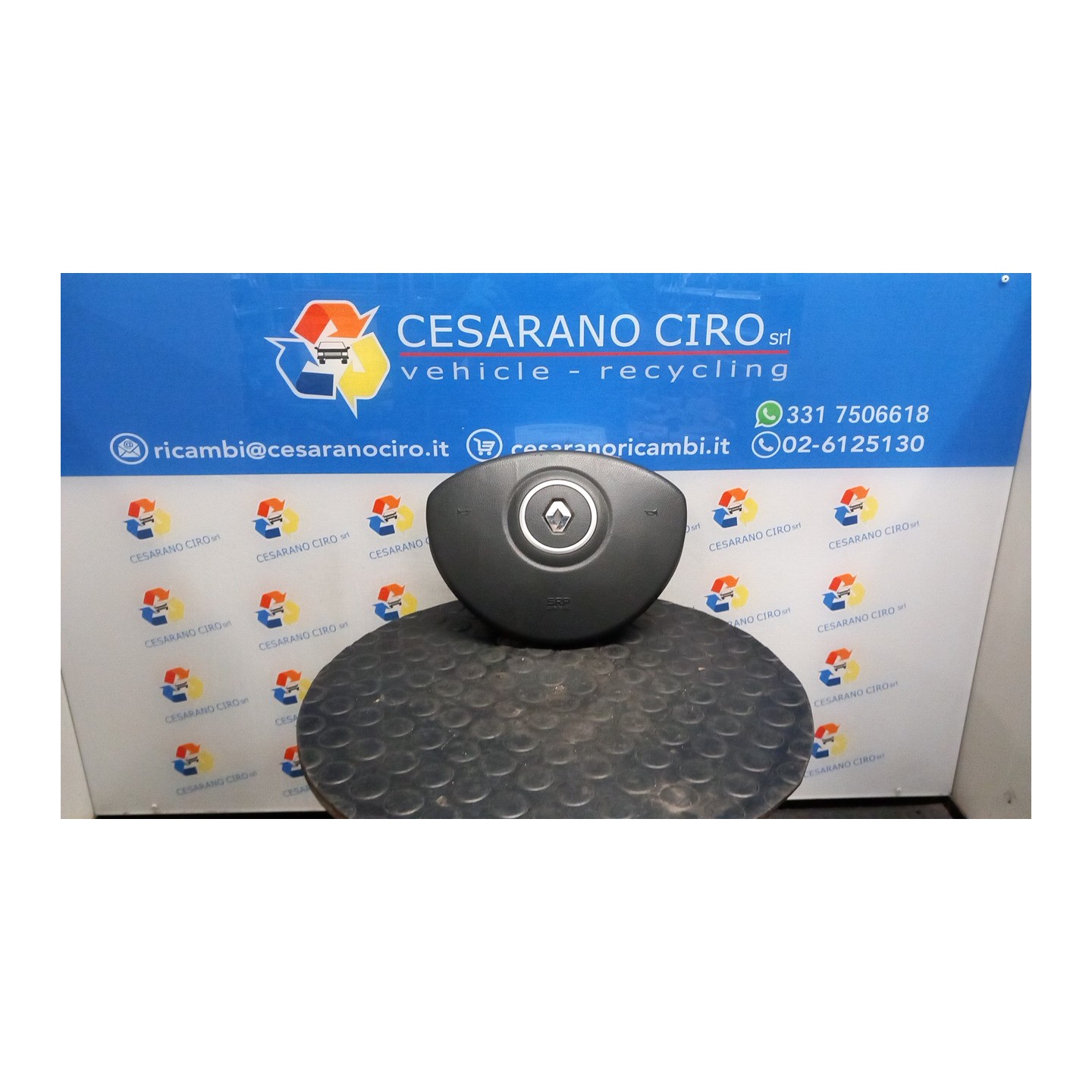 DISPOSITIVO AIRBAG LATO GUIDA 032 RENAULT CLIO 3A SERIE (05/09-) D4FL7 8200677493