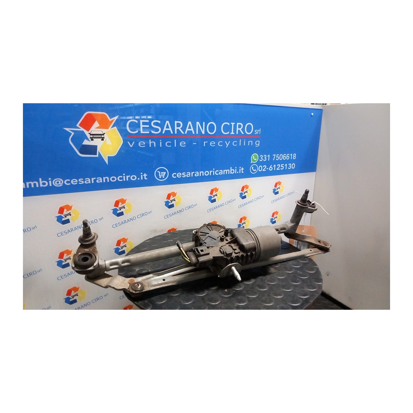 MECCANISMO TERGIPARABREZZA CON MOTORINO 033 SEAT IBIZA (6J) (03/12-11/15) CFW 6R1955023C