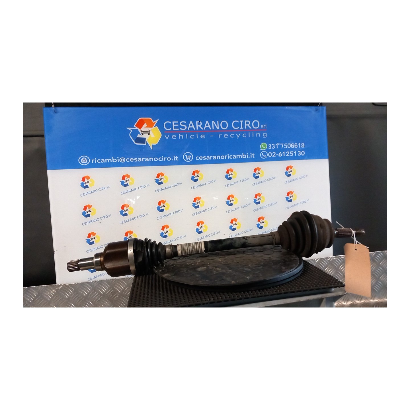 SEMIALBERO ANT. COMPL. SX. 049 PEUGEOT 2008 (03/13-05/16) HM01 9677209780