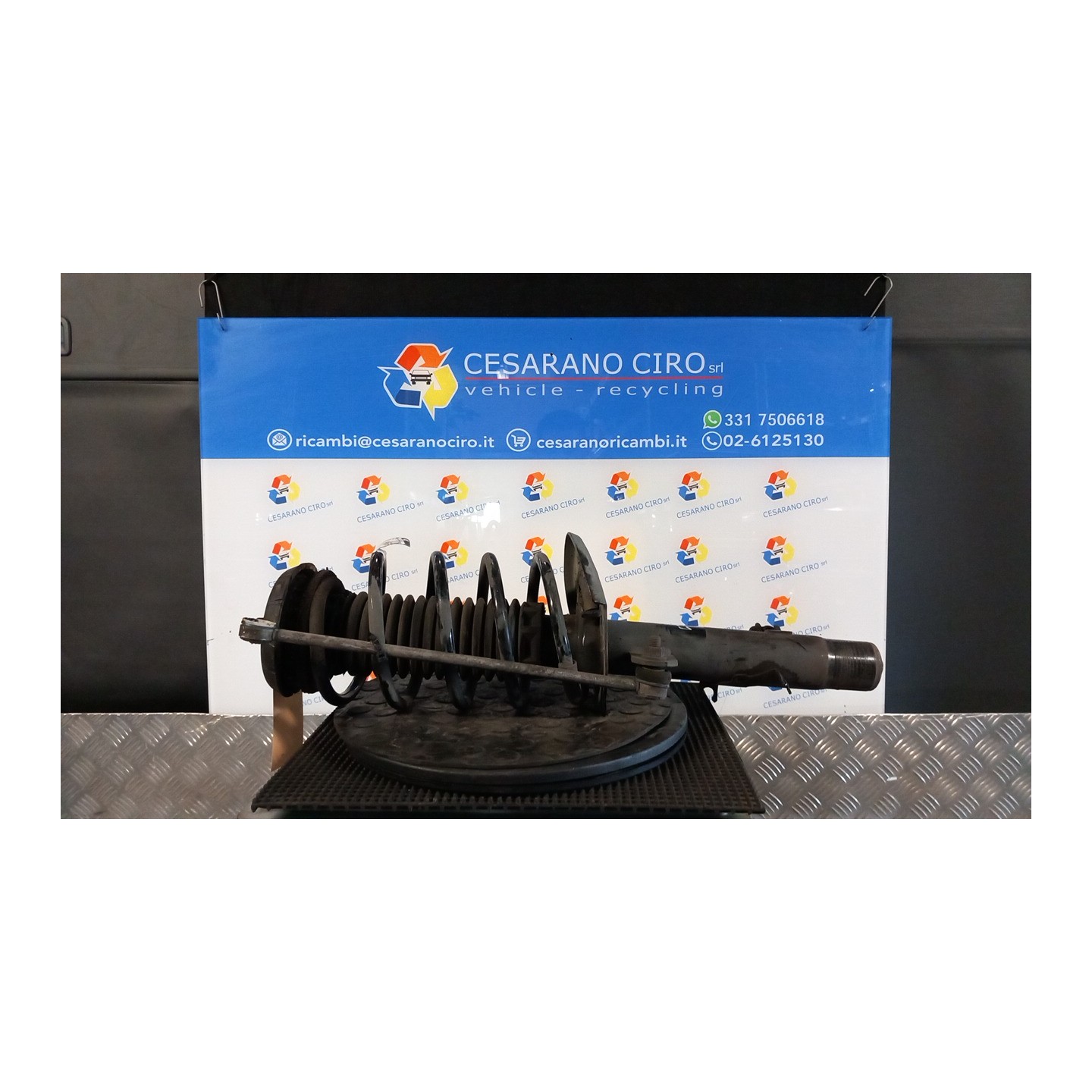 AMMORTIZZATORE ANT. C/COLLEG.SUOLO LEGGE1/PERNO 72 SX. 052 PEUGEOT 2008 (03/13-05/16) HM01 9810909280