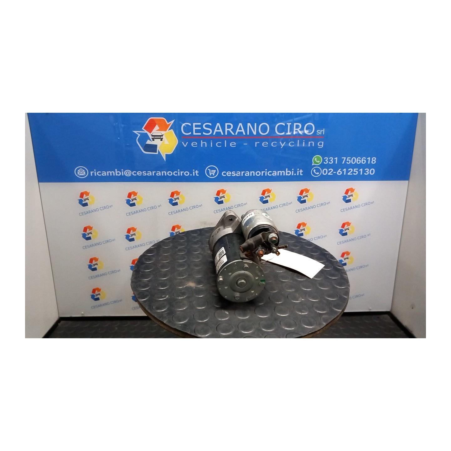 MOTORINO AVVIAMENTO 080 CHEVROLET (DAEWOO) MATIZ (M100) (12/00-02/06) F8CV 96518887
