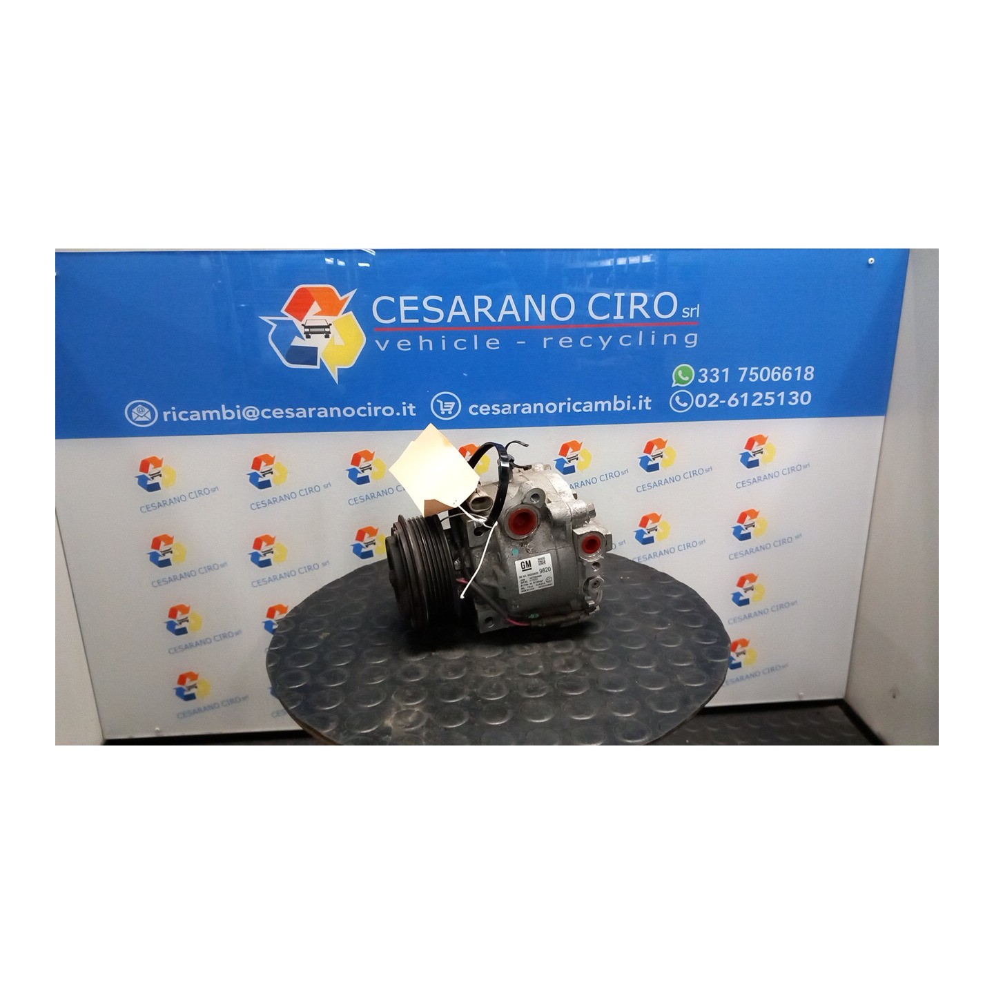 COMPRESSORE A/C 099 CHEVROLET (DAEWOO) TRAX (03/13-) A17DTS 95370312