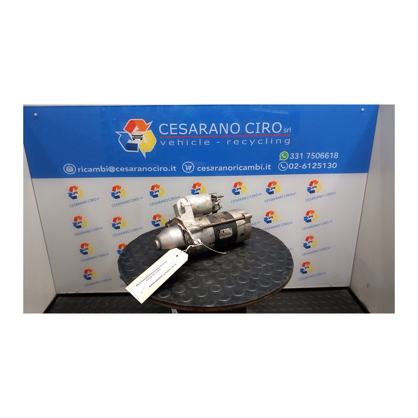 MOTORINO AVVIAMENTO 100 CHEVROLET (DAEWOO) TRAX (03/13-) A17DTS 55578420