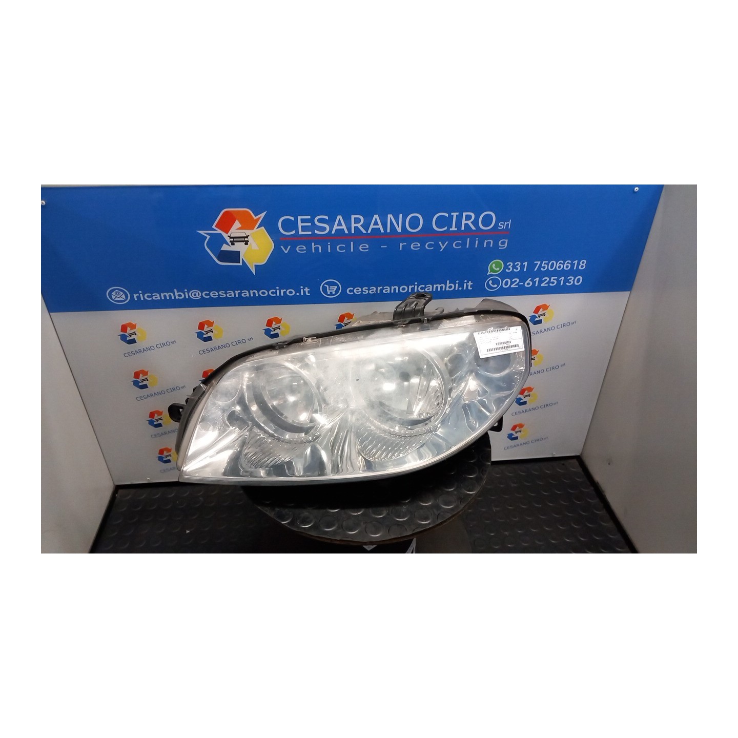 PROIETTORE SX. 124 FIAT PUNTO (2U) (07/03-01/07) 843A1000 46849385
