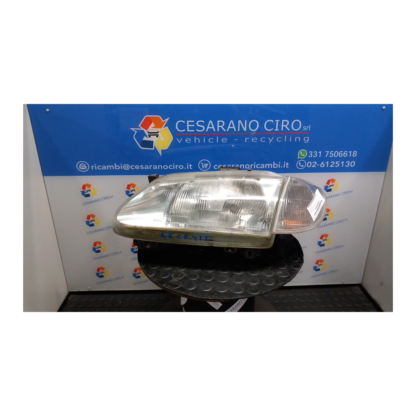 PROIETTORE SX. 175 RENAULT MEGANE 1A SERIE (01/96-09/99) K7MA7 7701040682