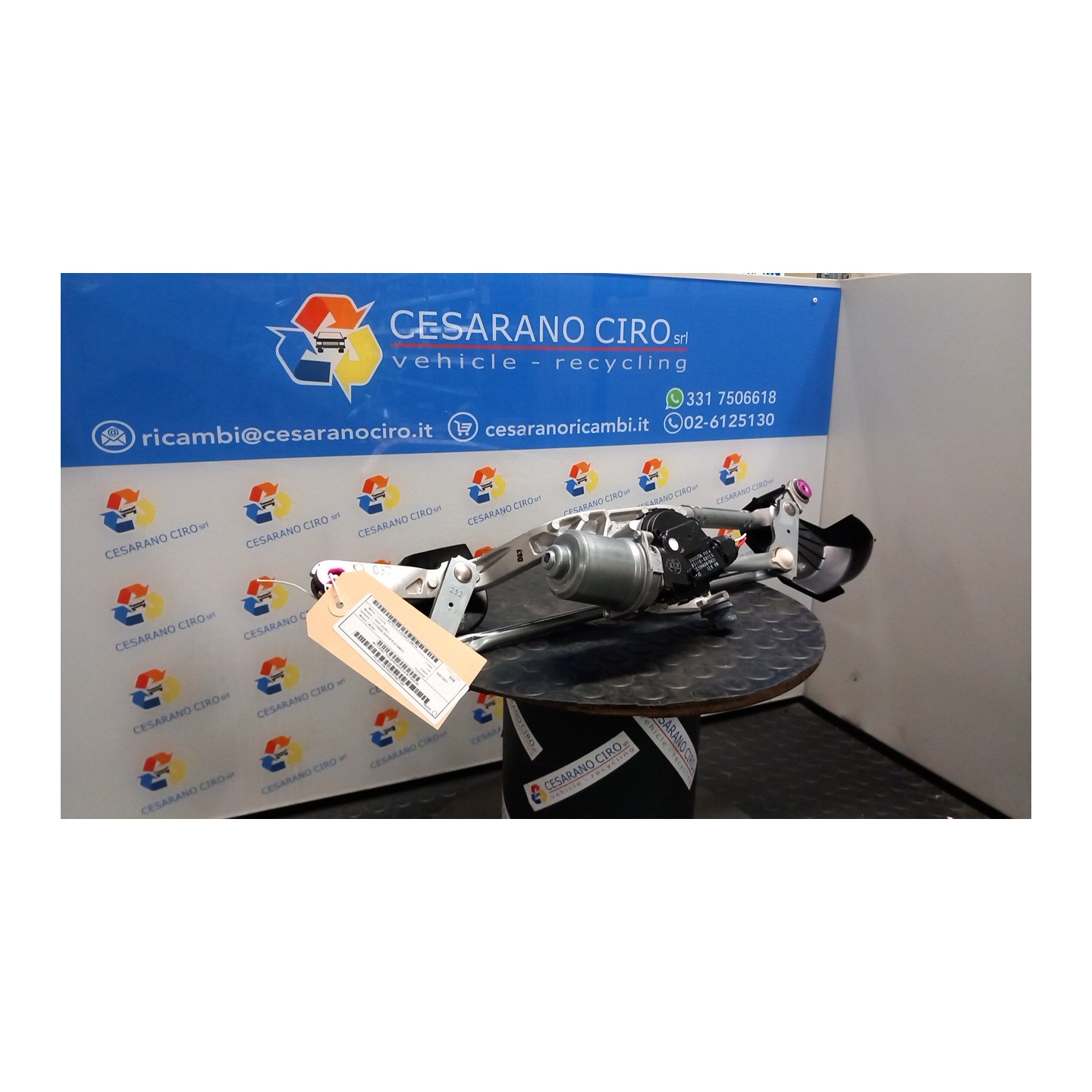 MOTORINO TERGIPARABREZZA 189 TOYOTA YARIS (02/20-) M15A 85110K0120