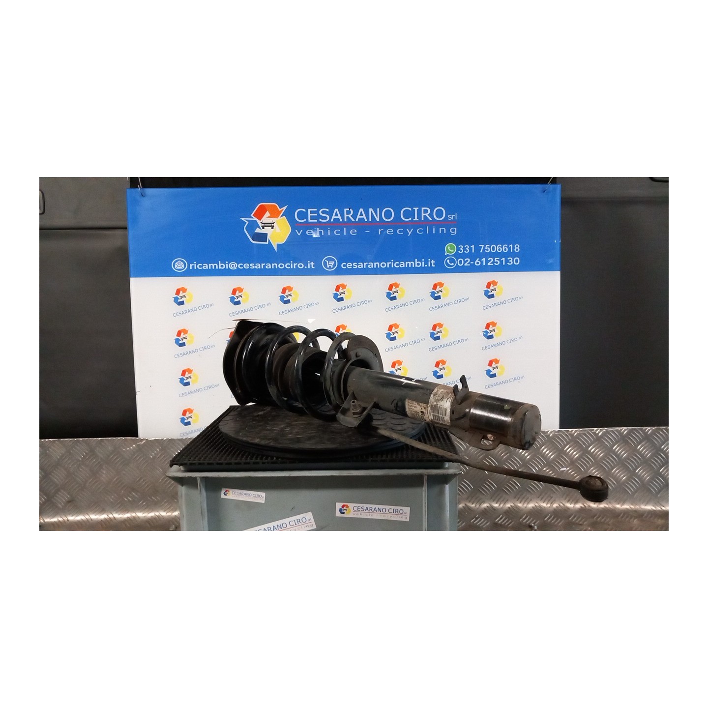 AMMORTIZZATORE ANT. DX. 222 MINI MINI (R56) (08/06-08/10) N12B14A 31316782208