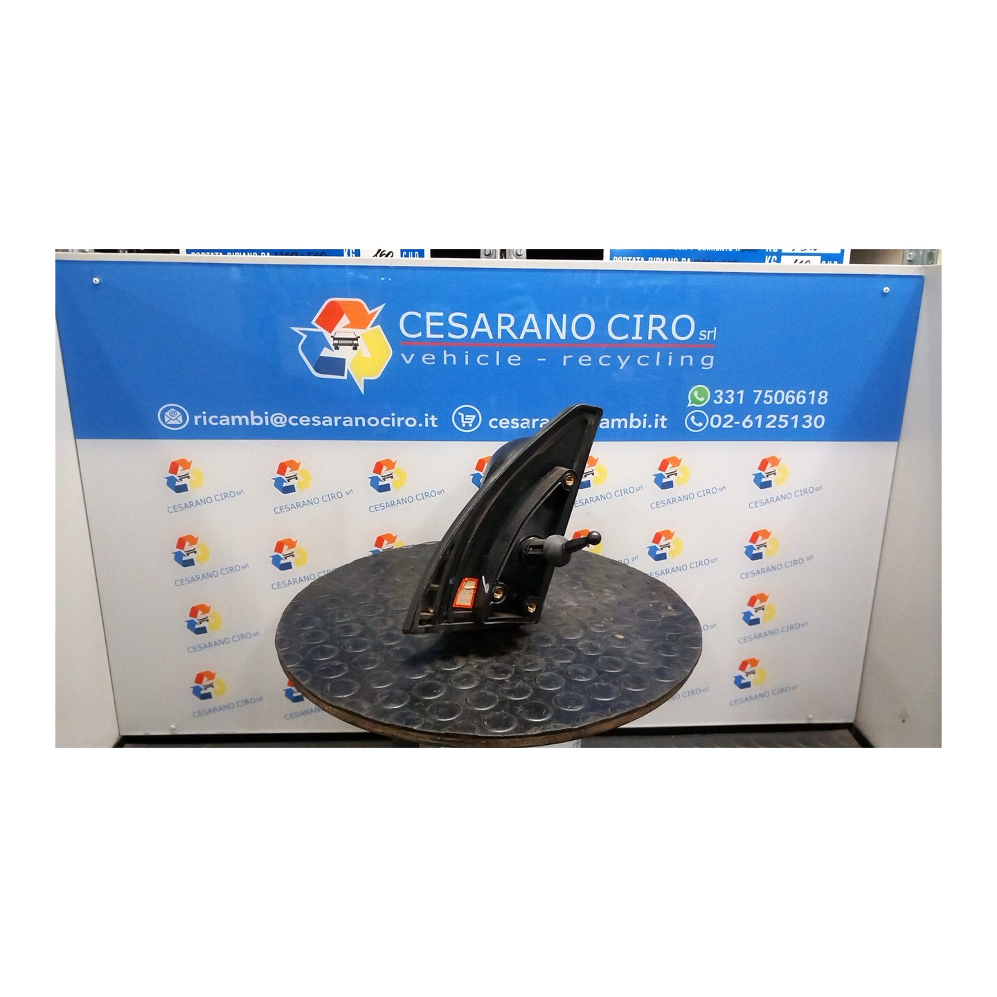RETROVISORE EST. REGOLAZ. MANUALE DX. 173 HYUNDAI ATOS (09/01-09/03) G4HC 8762002303