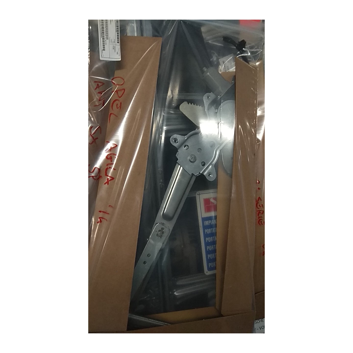 ALZACRISTALLO ELETTR. PORTA ANT. SX. 006 OPEL AGILA (H08) (01/08-) K10B 95512982