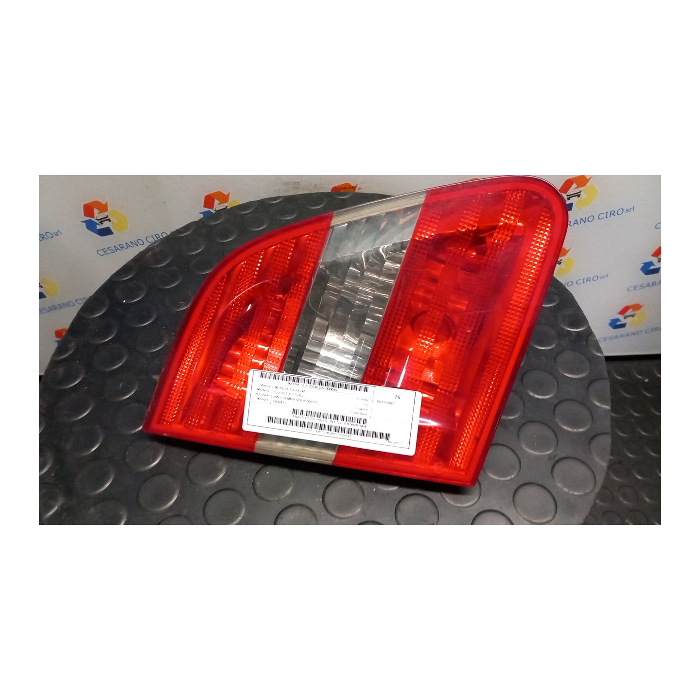 FANALE POST. PARTE INT. SX. 049 MERCEDES-BENZ CLASSE B (T245) (03/05-03/13) 640941 A1698201564