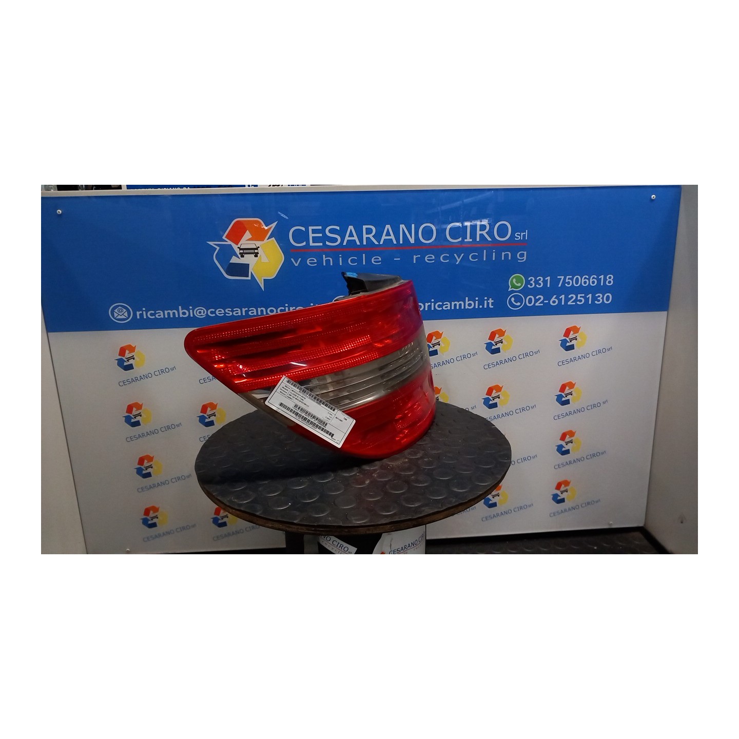 FANALE POST. PARTE EST. SX. 050 MERCEDES-BENZ CLASSE B (T245) (03/05-03/13) 640941 A1698202564