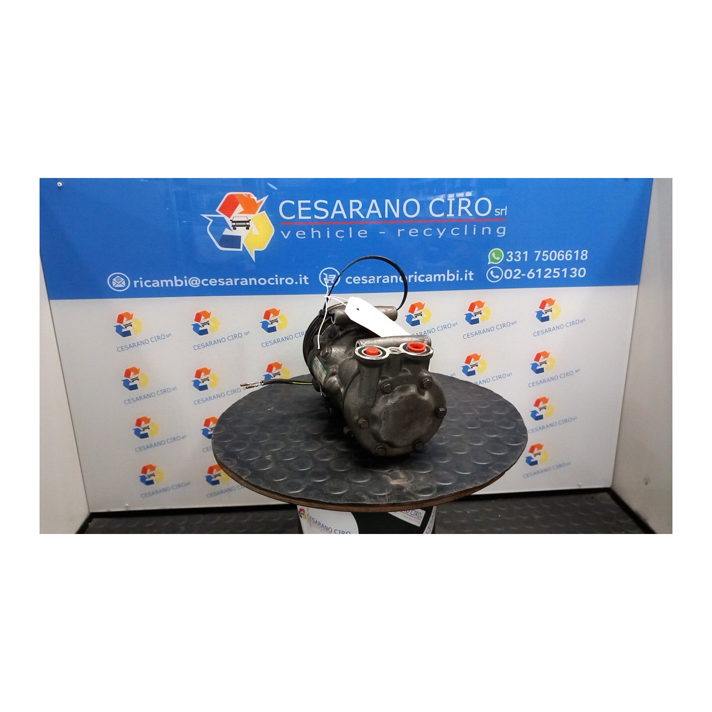 COMPRESSORE A/C 002 FORD FUSION (CBK) (09/02-) F6JB 1500822
