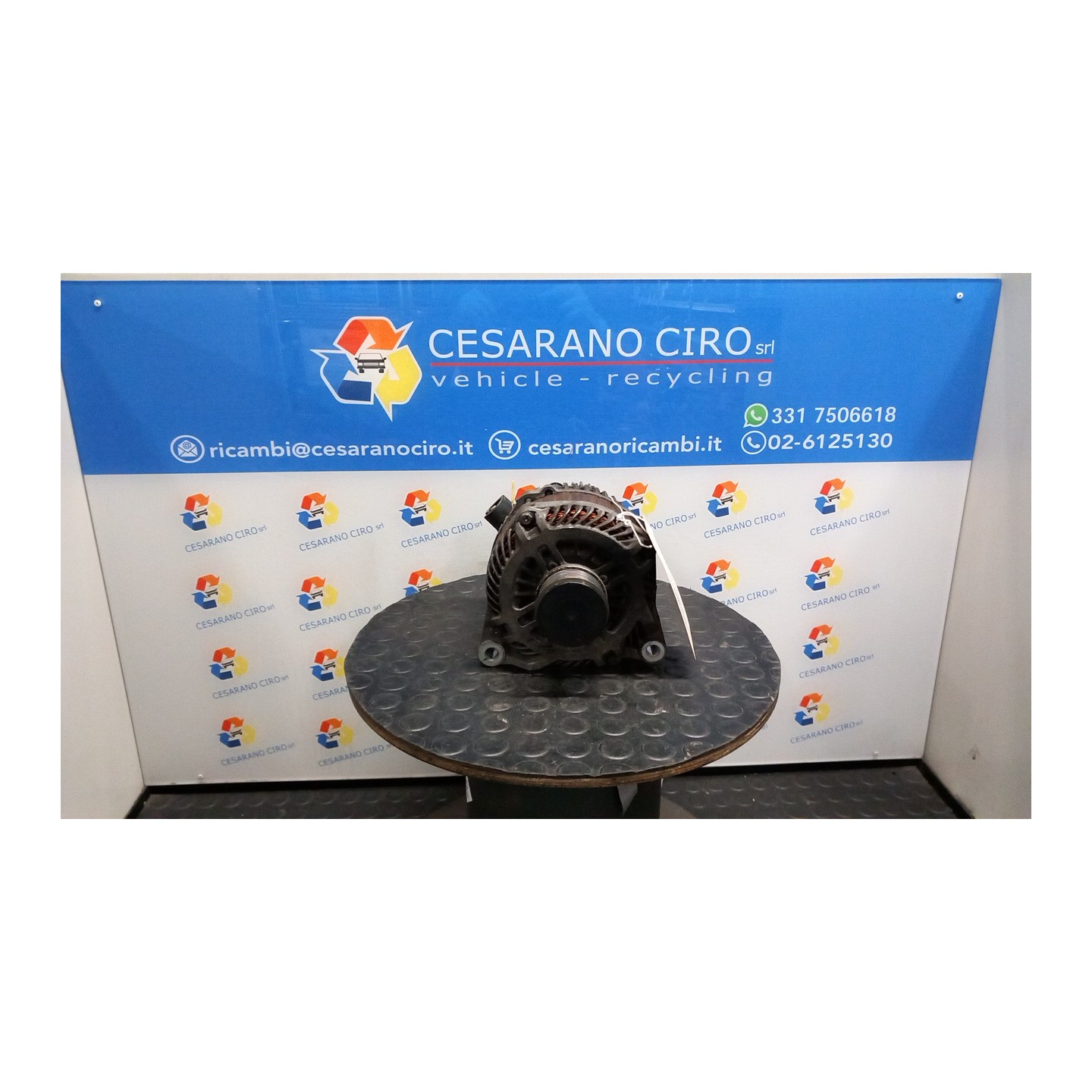 ALTERNATORE 150AMP 018 FIAT ULYSSE (2F) (06/02-12/10) 4HT 9646065488