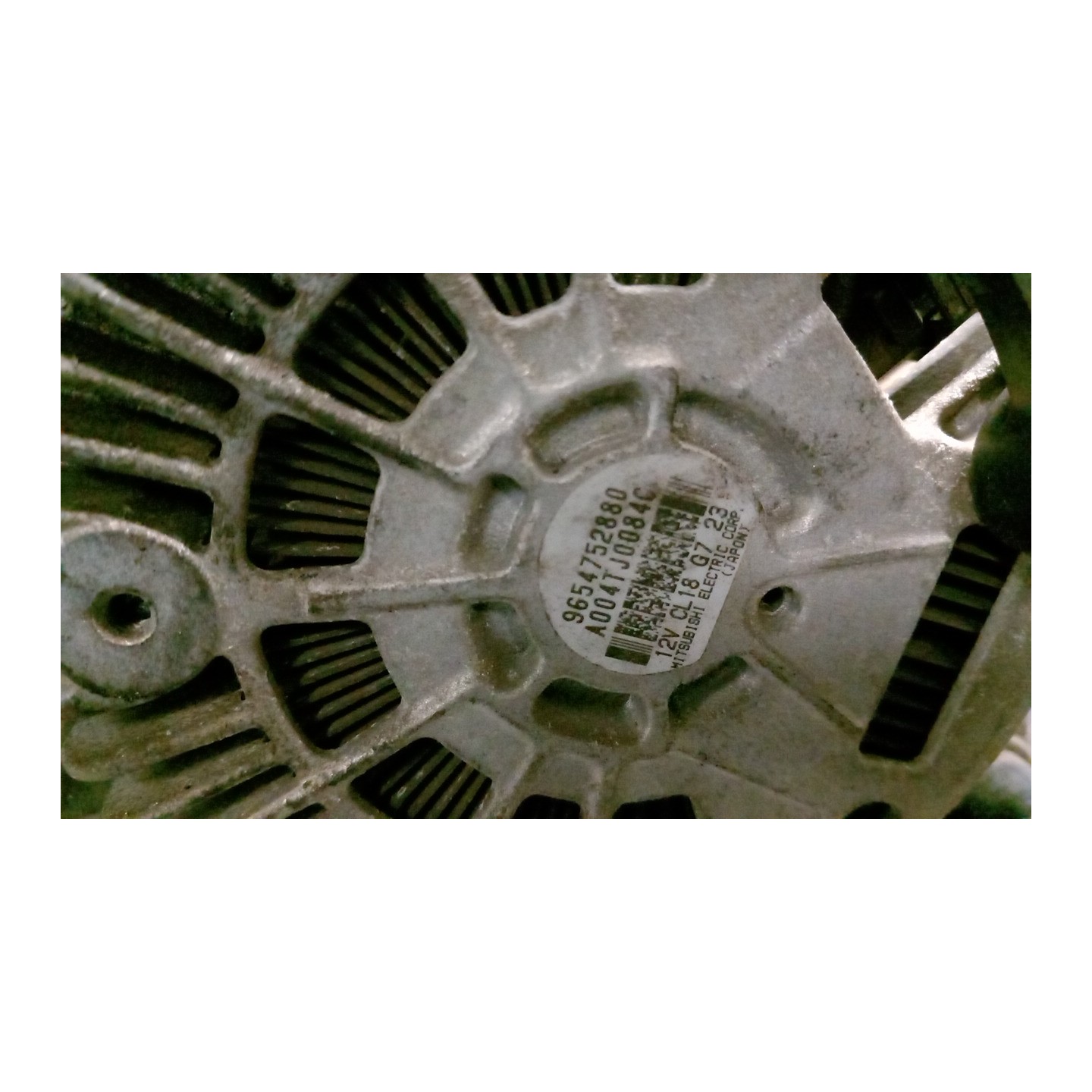 ALTERNATORE 150AMP 018 FIAT ULYSSE (2F) (06/02-12/10) 4HT 9646065488