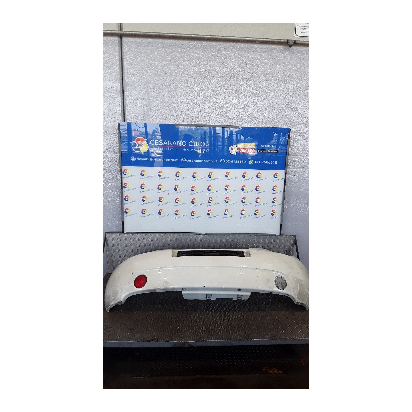 PARAURTI POST. 066 VOLKSWAGEN NEW BEETLE (1C) (02/99-) ALH 1C0807421HGRU
