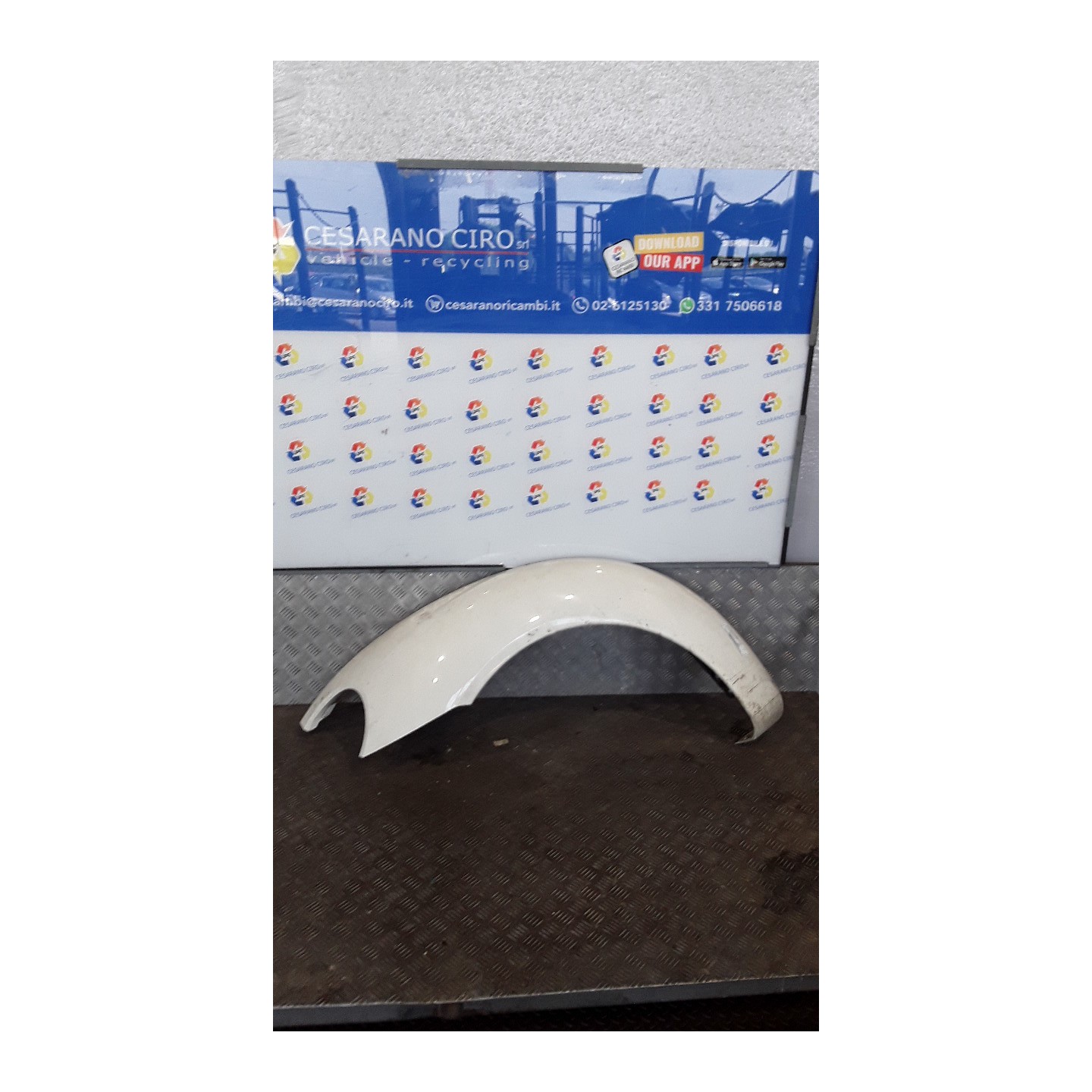 PARAFANGO ANT. SX. 069 VOLKSWAGEN NEW BEETLE (1C) (02/99-) ALH 1Y0821105GRU