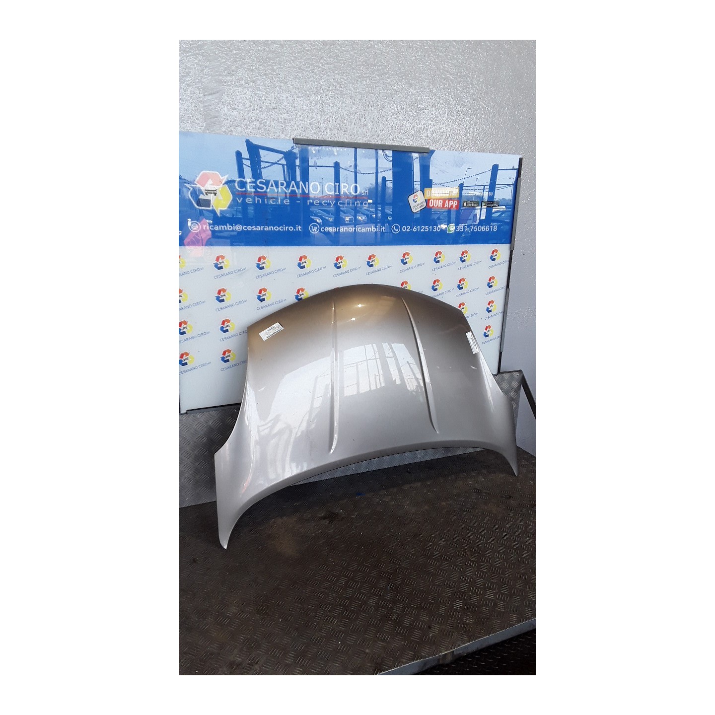 COFANO ANT. 090 NISSAN NOTE (E11E) (02/06-09/13) K9K F51009U0M0