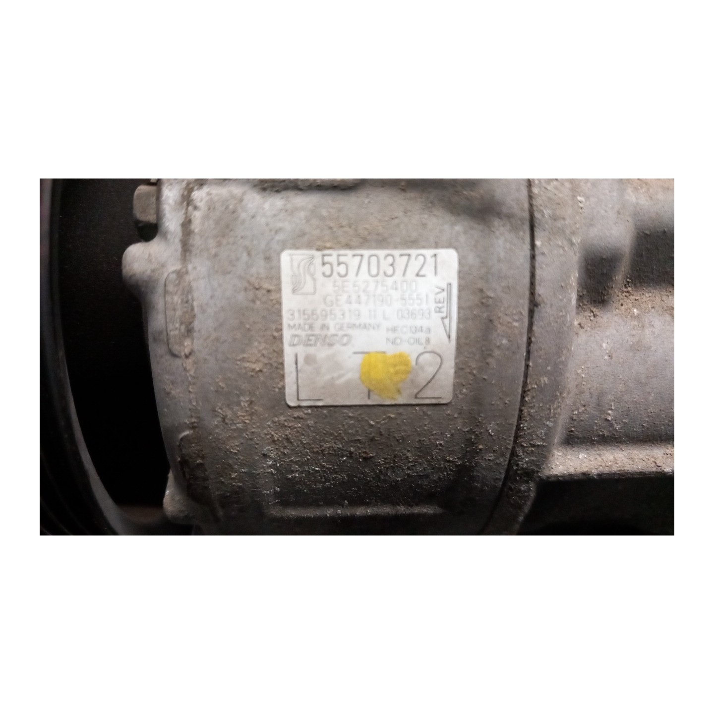 COMPRESSORE A/C 072 OPEL CORSA (S07) (07/06-02/11) Z13DTJ 93190815