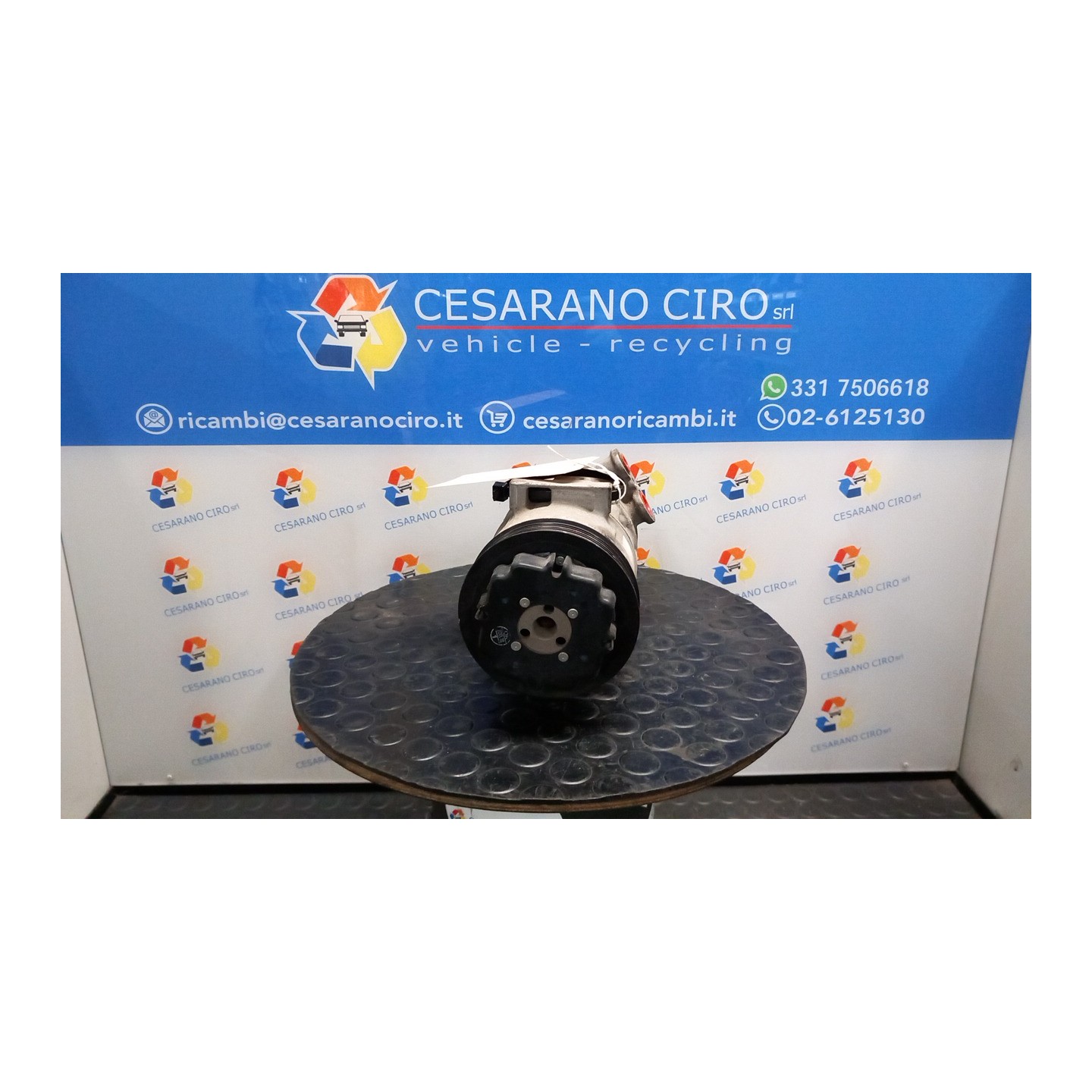COMPRESSORE A/C 072 OPEL CORSA (S07) (07/06-02/11) Z13DTJ 93190815