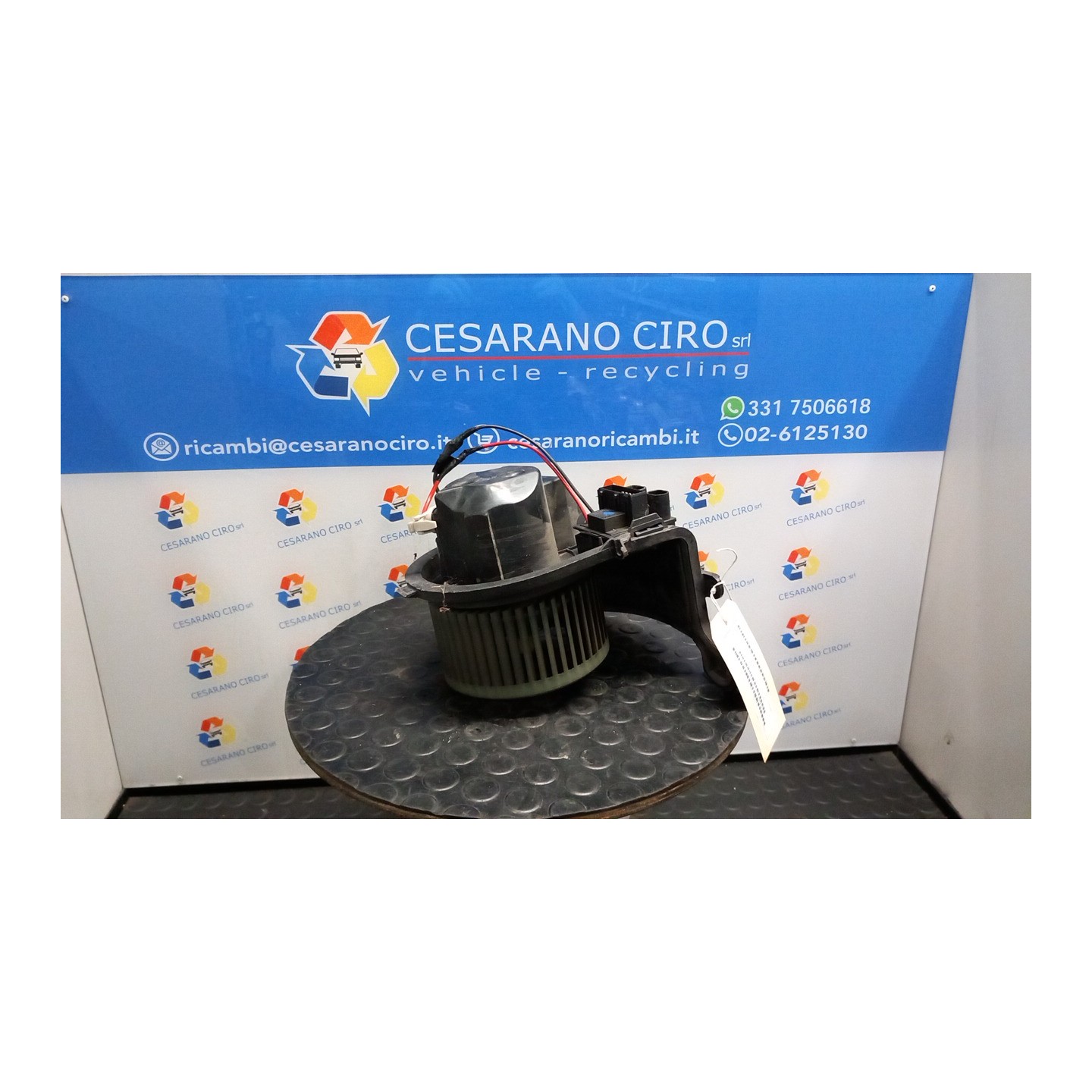 MOTORINO VENTILAZIONE ABITACOLO 041 RENAULT CLIO 2A SERIE (04/98-04/01) D7FG7 NB4959019027007