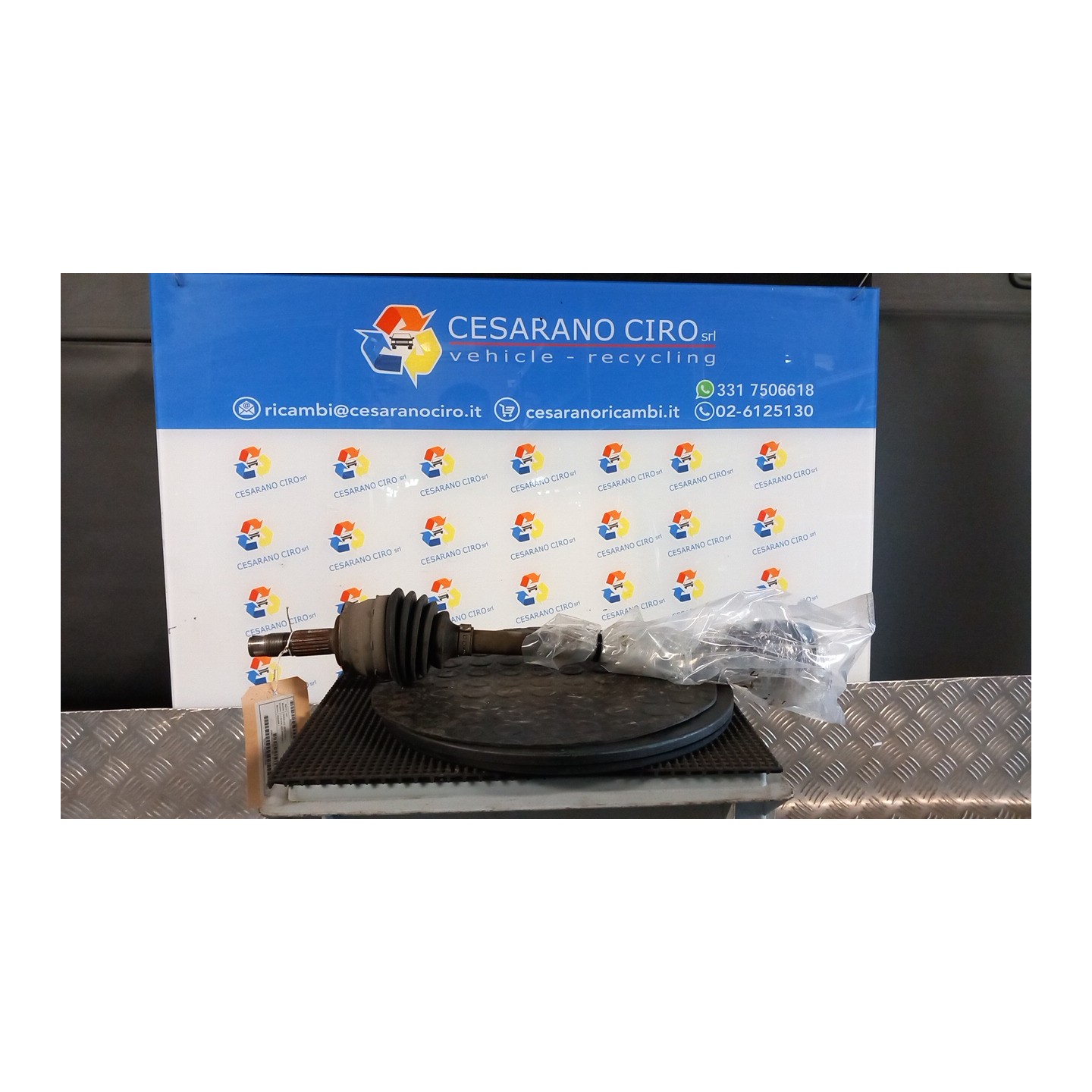 SEMIALBERO ANT. COMPL. SX. 193 FIAT PANDA (4Q) (05/16-03/22) 169A4000 51902278