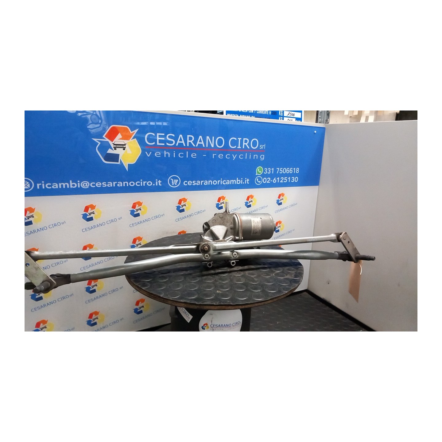 MECCANISMO TERGIPARABREZZA CON MOTORINO 224 MINI MINI COUNTRYMAN (R60) (06/10-0 N47C16A 61619800894