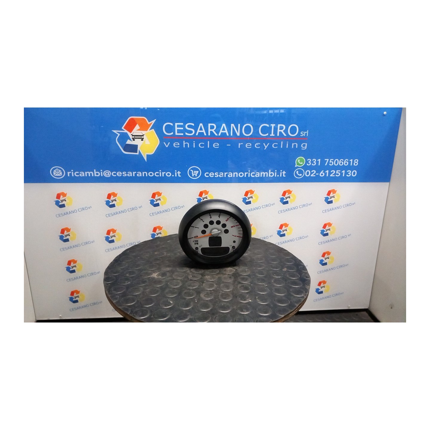 CONTAGIRI CHROME LINE INTERIEUR 231 MINI MINI COUNTRYMAN (R60) (06/10-0 N47C16A 62109325821