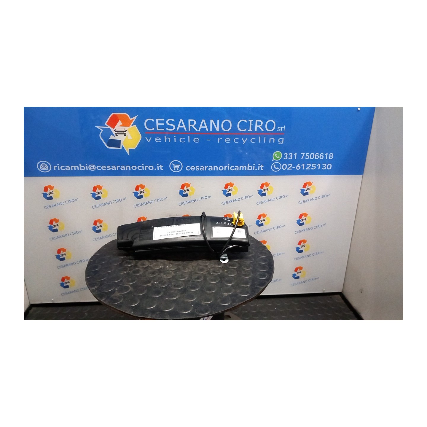 DISPOSITIVO AIRBAG LAT. ANT. DX. 253 VOLKSWAGEN POLO (6R) (05/09-10/14) CGG 6Q0880242B