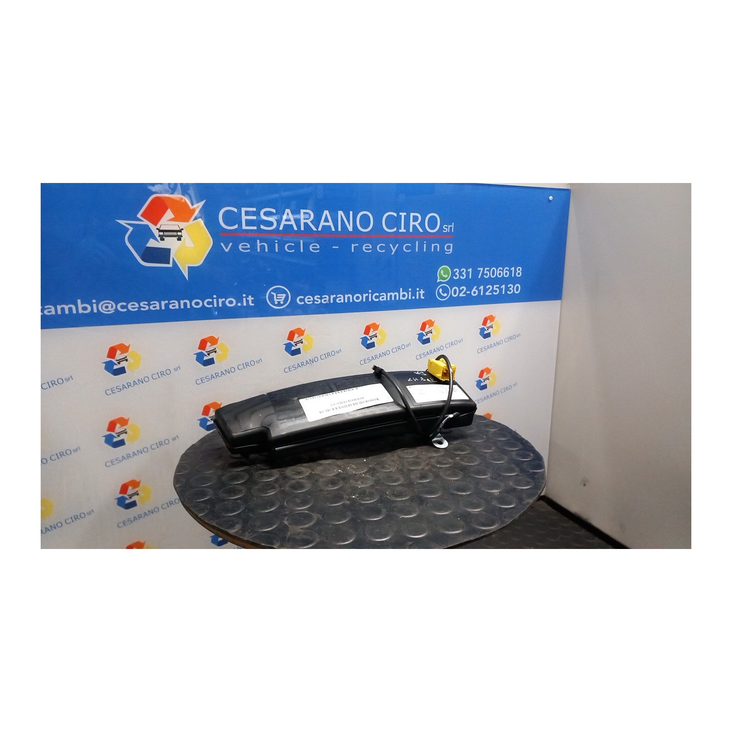 DISPOSITIVO AIRBAG LAT. ANT. DX. 253 VOLKSWAGEN POLO (6R) (05/09-10/14) CGG 6Q0880242B