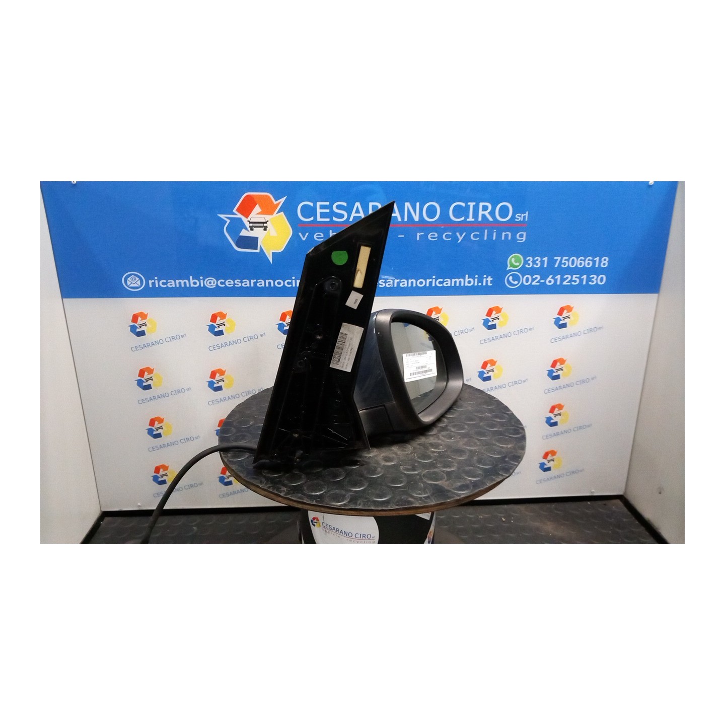 RETROVISORE EST. REGOLAZ. ELETTR. DX. 024 OPEL ASTRA (P10) (10/09-06/18) A14XER 13308360
