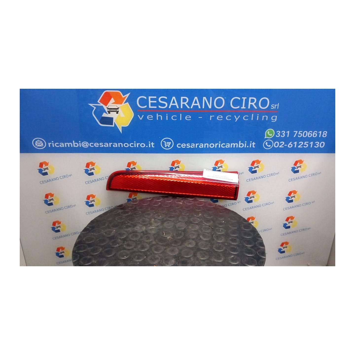 FANALE POST. PARTE SUP. DX. 038 NISSAN NOTE (E11E) (02/06-09/13) K9K 265539U00A