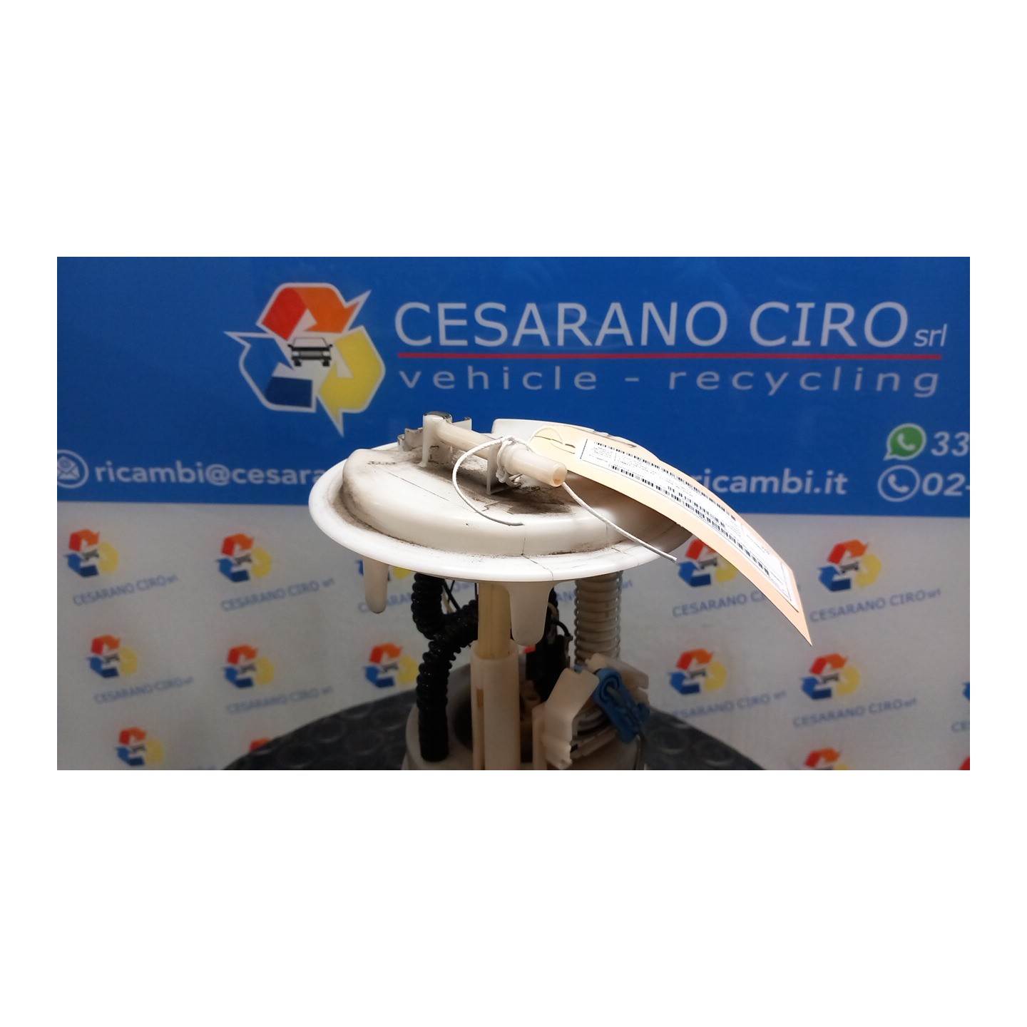 POMPA CARBURANTE C/TRASDUTTORE (GALLEGGIANTE) P/FILTRO ESTERNO 003 CITROEN C3 2A SERIE (A51) (03/13-06/17 HM01 1525RG