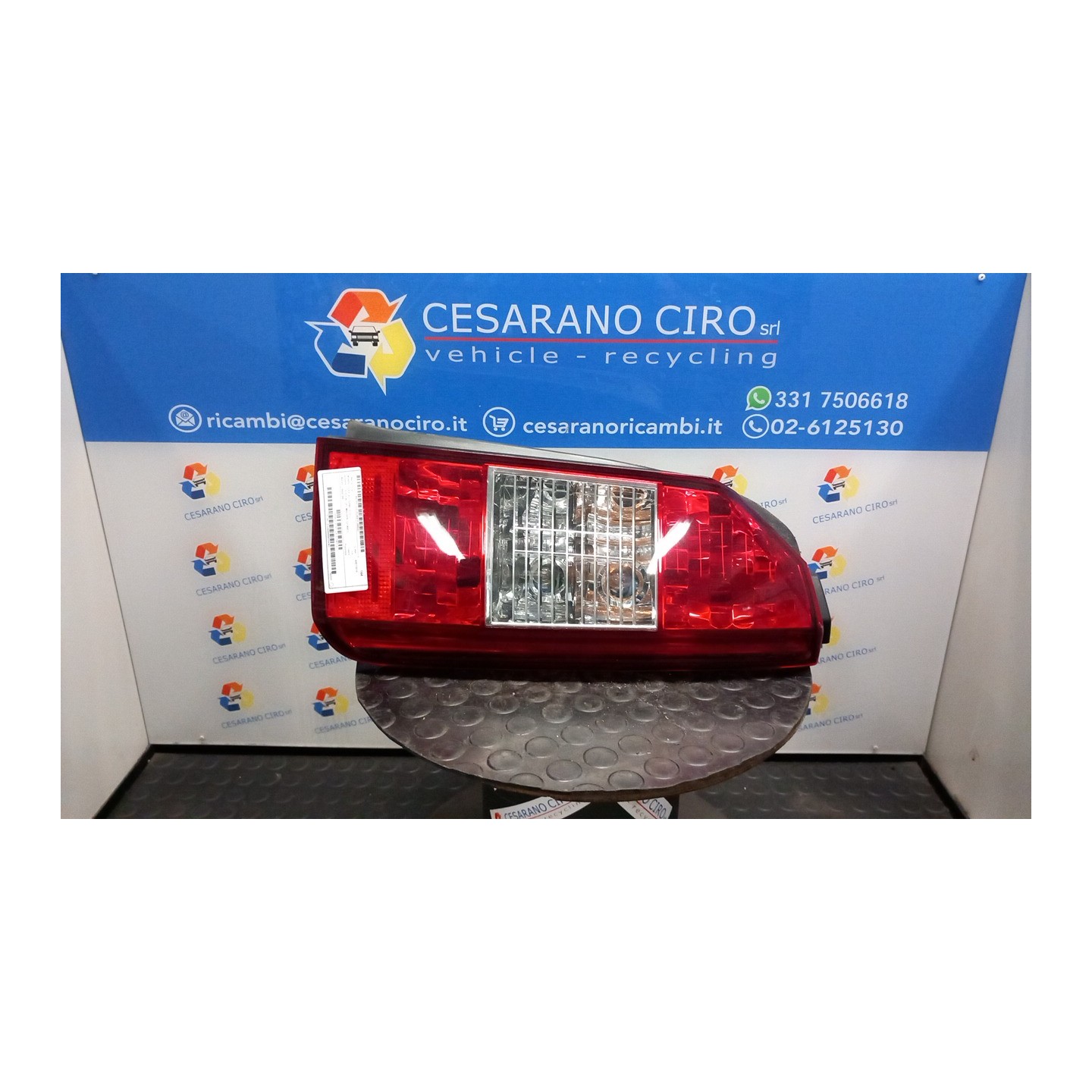FANALE POST. DX. 043 FIAT IDEA (4D) (03/08-12/12) 350A1000 51780712