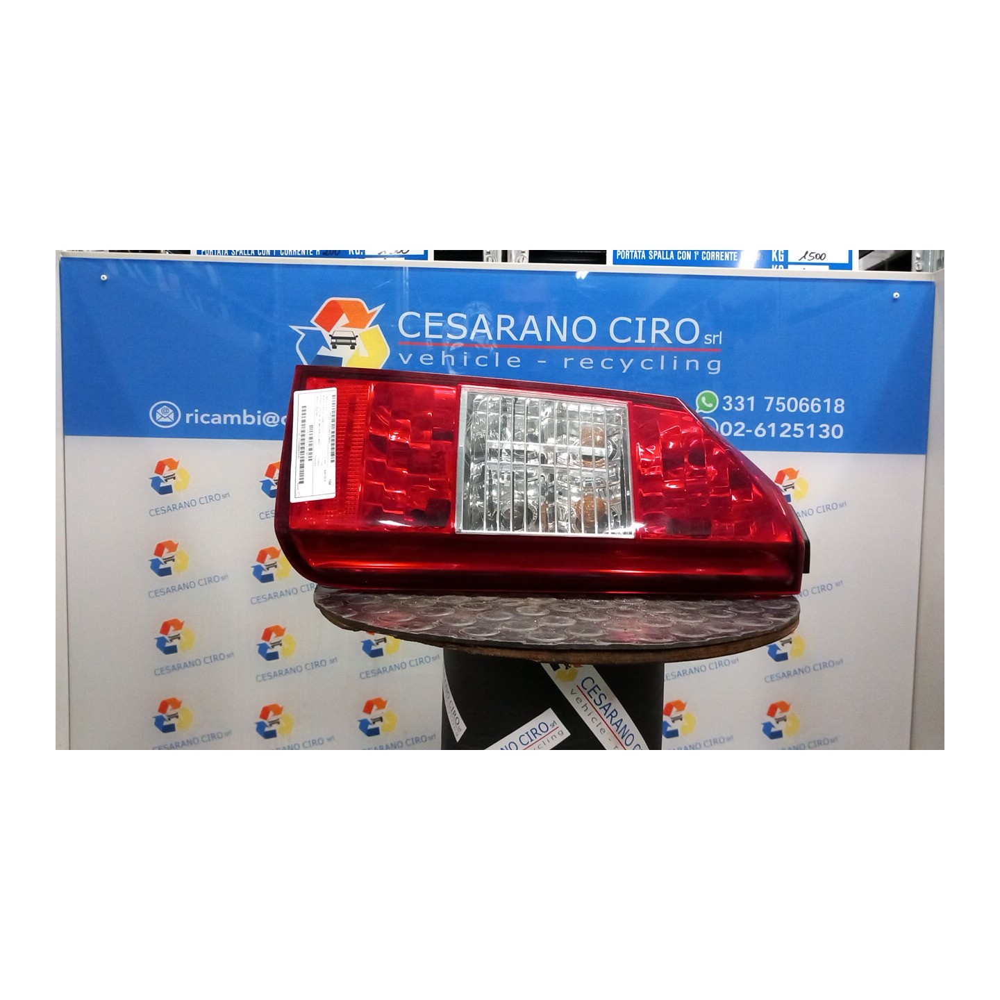 FANALE POST. DX. 043 FIAT IDEA (4D) (03/08-12/12) 350A1000 51780712