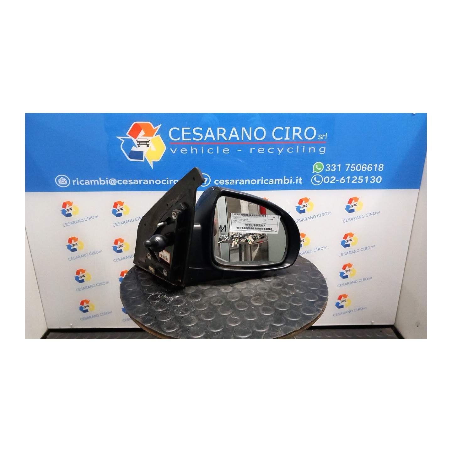 RETROVISORE EST. DX. 024 KIA PICANTO 1A SERIE (02/08-07/11 G4HE 8762007058