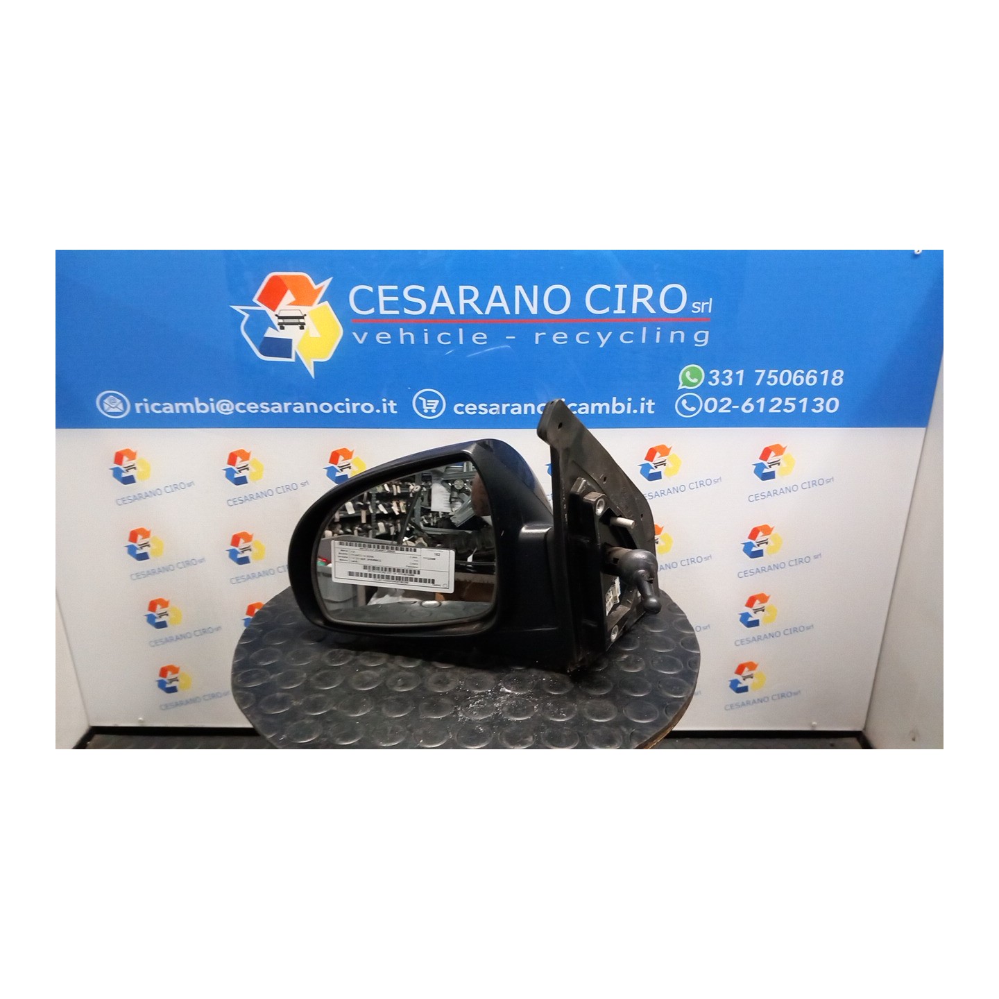 RETROVISORE EST. SX. 025 KIA PICANTO 1A SERIE (02/08-07/11 G4HE 876100702800