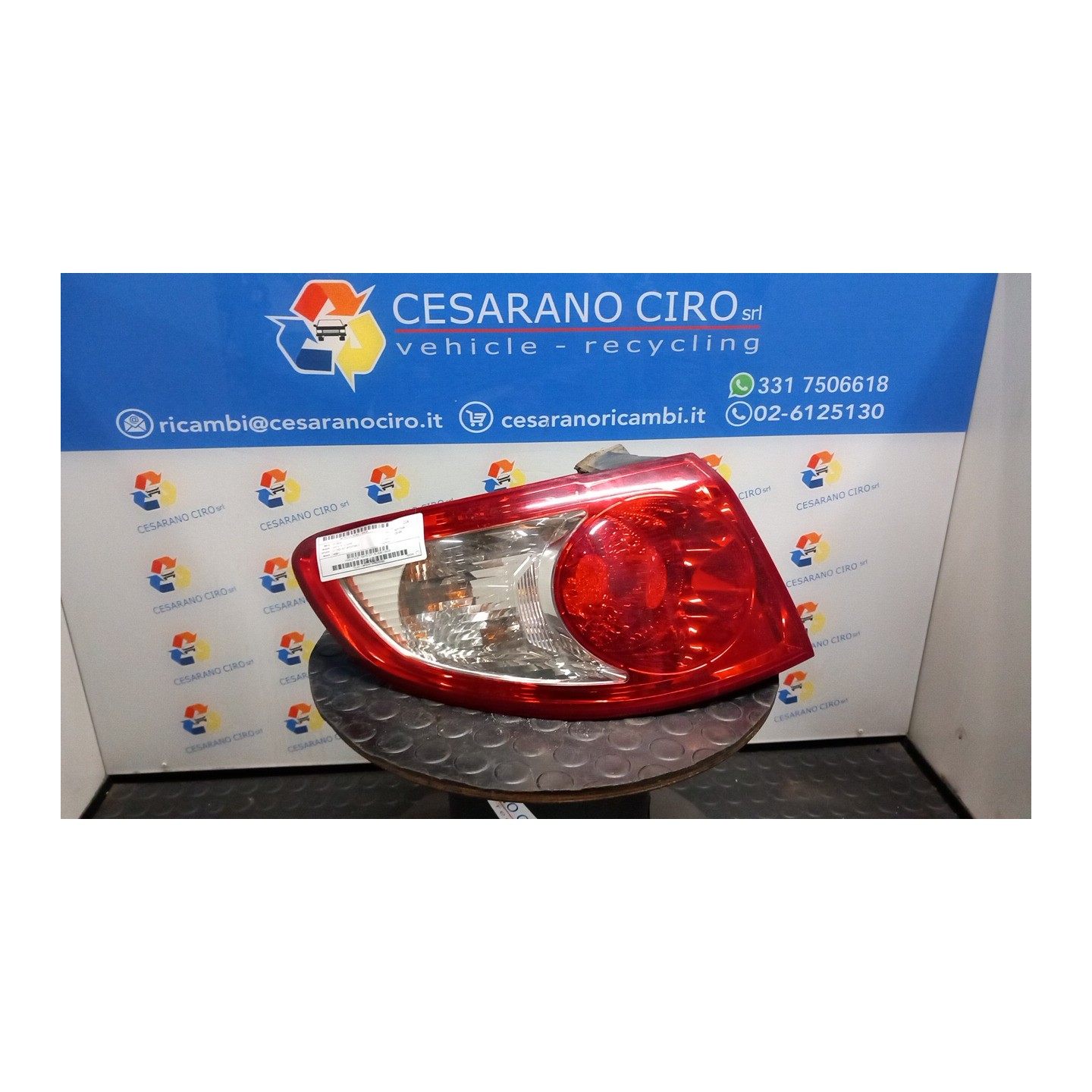 FANALE POST. PARTE EST. SX. 030 HYUNDAI SANTA FE 2A SERIE (03/06-12/10 D4EB 924012B020