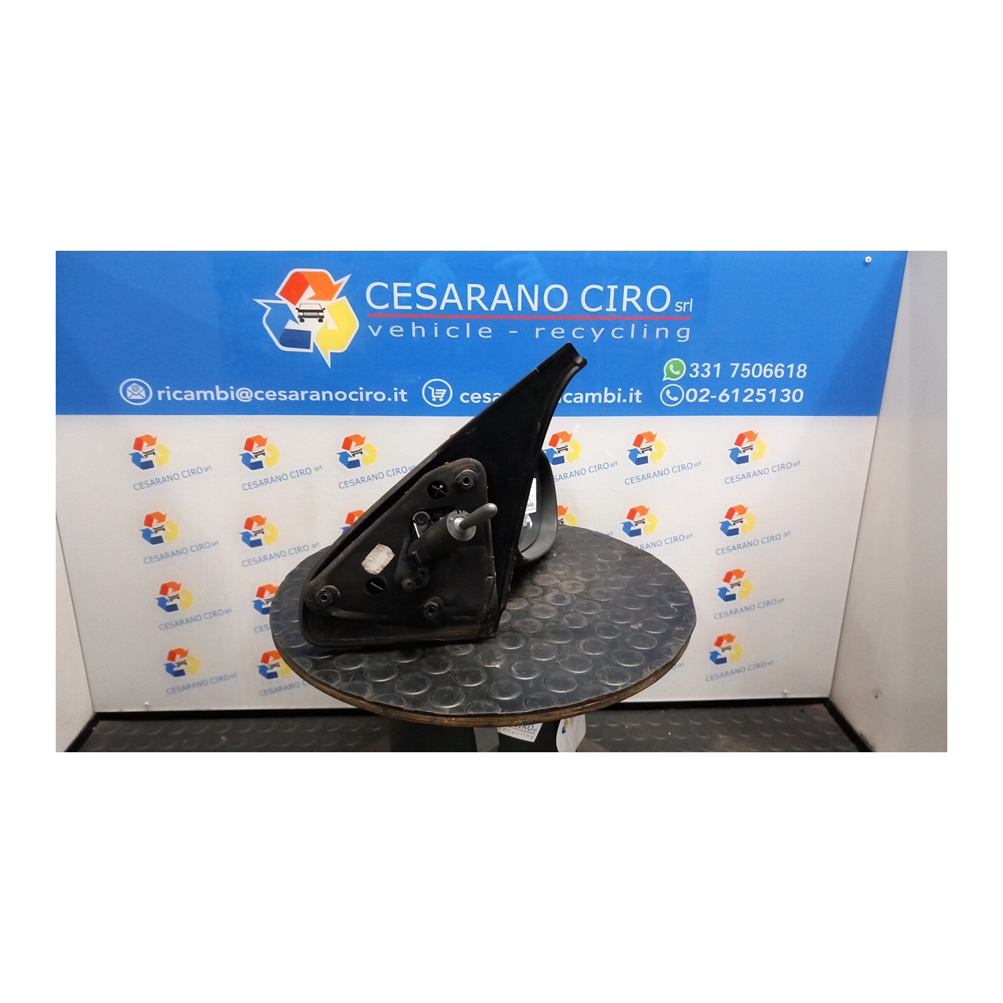 RETROVISORE EST. REGOLAZ. MANUALE DX. 092 RENAULT CLIO 2A SERIE (04/98-04/01) D7FD7 7700415326
