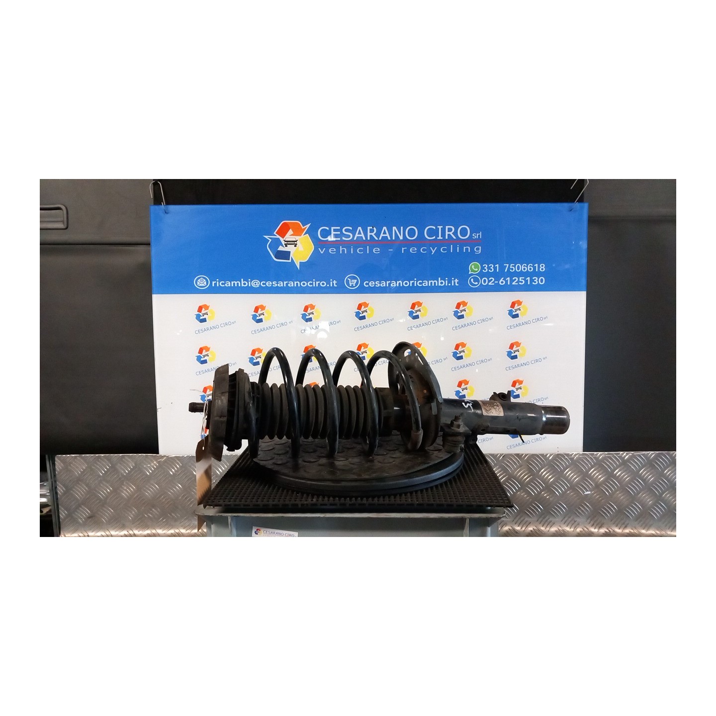 AMMORTIZZATORE ANT. SX. 090 PEUGEOT 208 (01/12-11/15) ZM01 9804831180