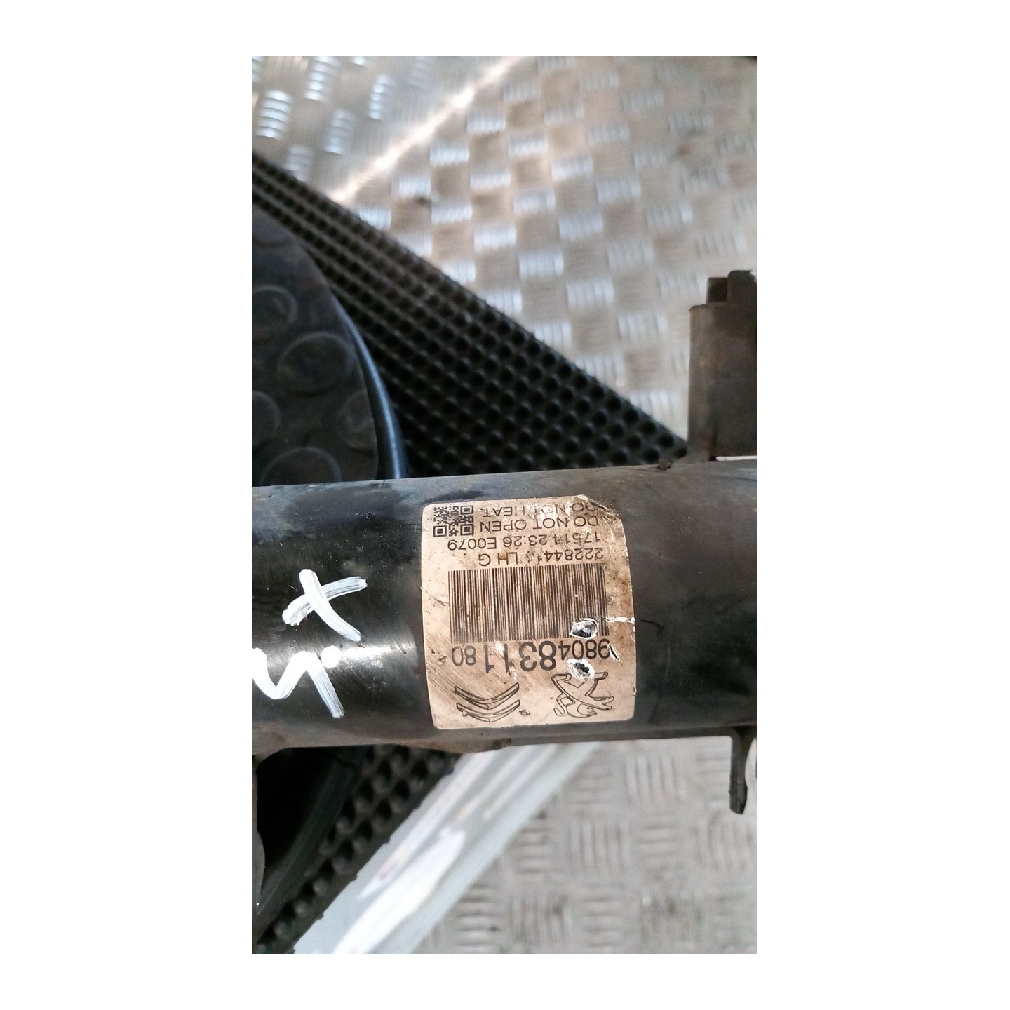 AMMORTIZZATORE ANT. SX. 090 PEUGEOT 208 (01/12-11/15) ZM01 9804831180