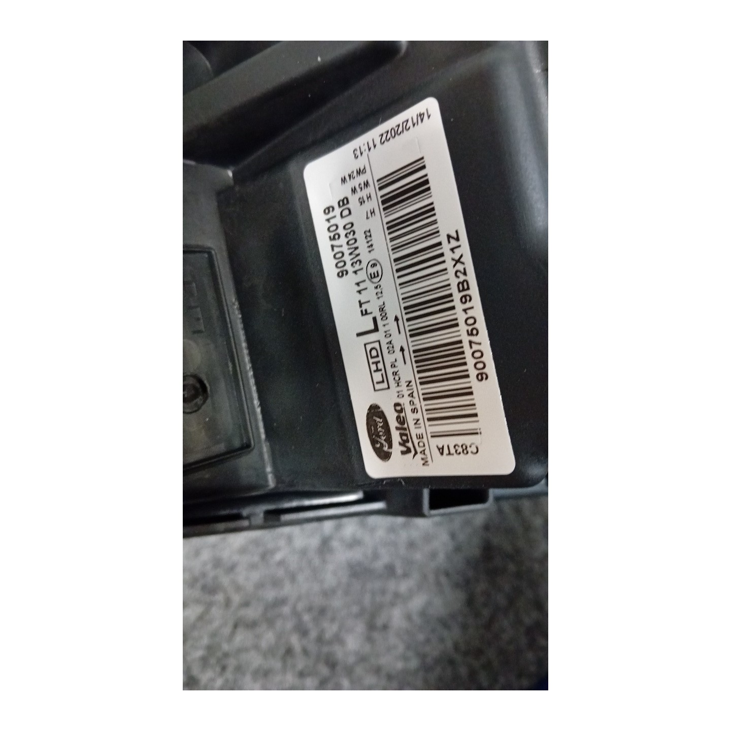 PROIETTORE SX. 096 FORD TOURNEO CONNECT (CHC) (10/13-1  1949635
