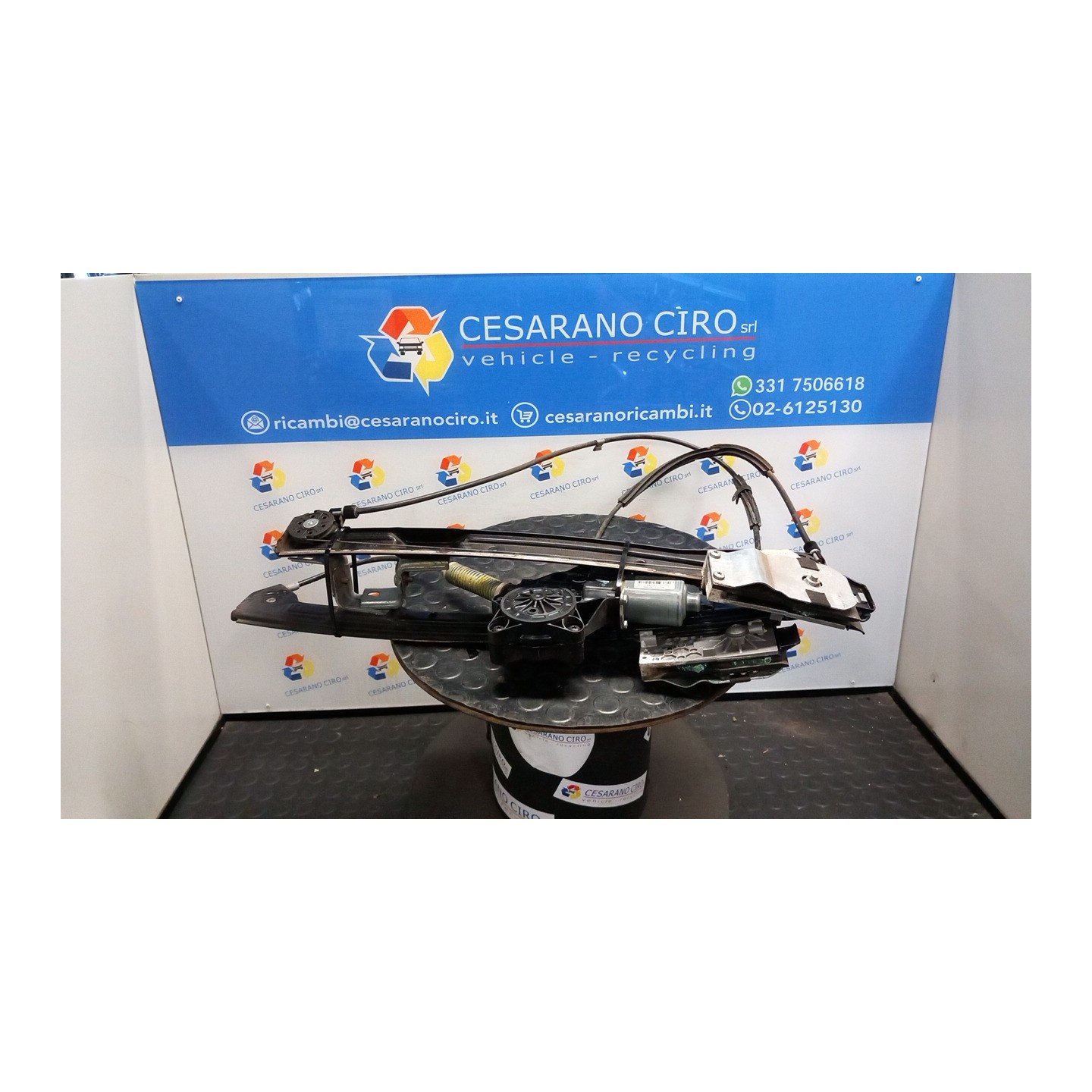 ALZACRISTALLO ELETTR. PORTA ANT. SX. 003 MINI MINI (R56) (08/06-08/10) N12B14A 51332756083